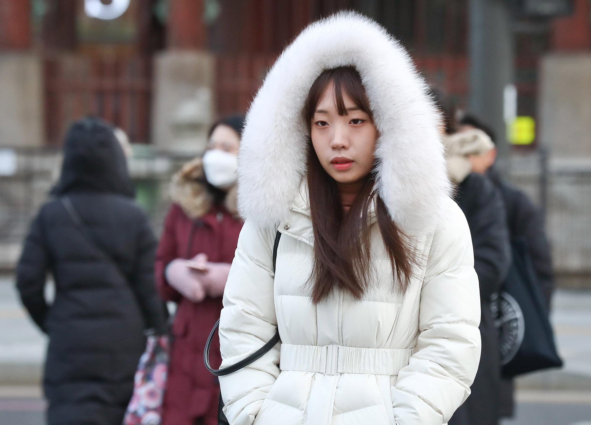 출근길 추위 겨울