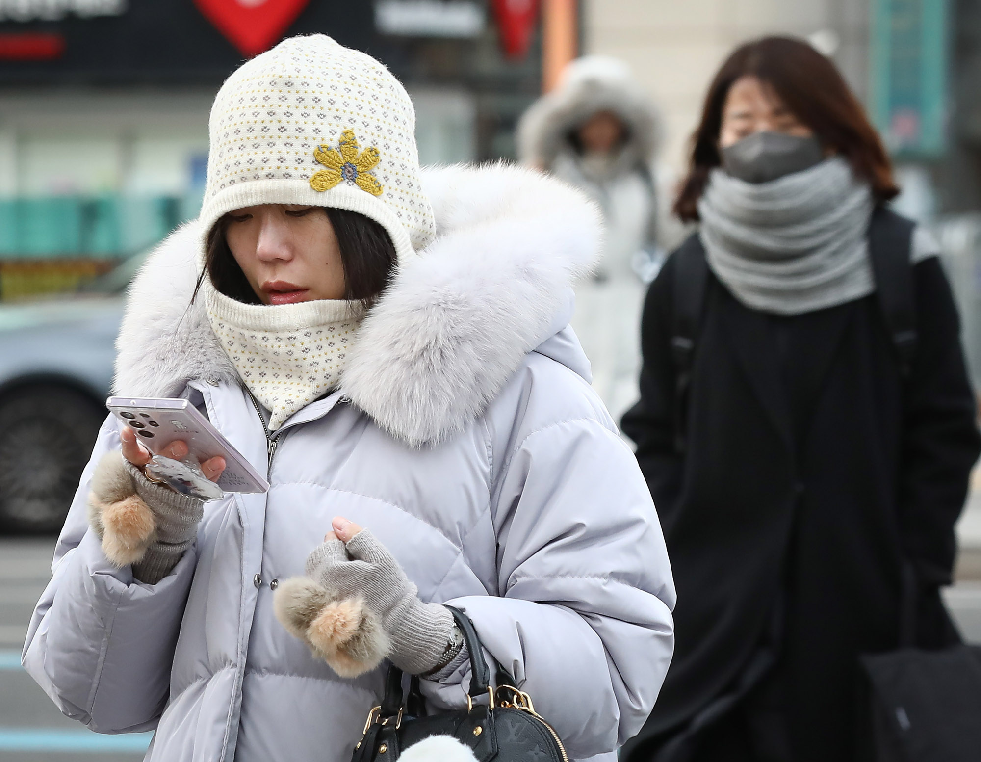 출근길 추위 겨울