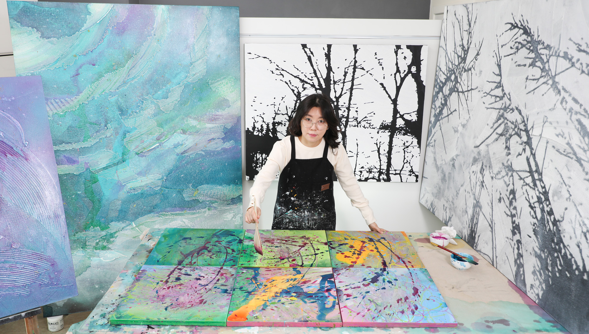 이소;이소작가;한국미술응원프로젝트;그림;아티스트