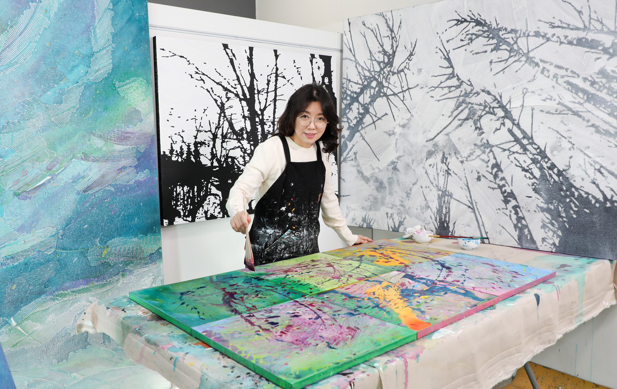 이소;이소작가;한국미술응원프로젝트;그림;아티스트