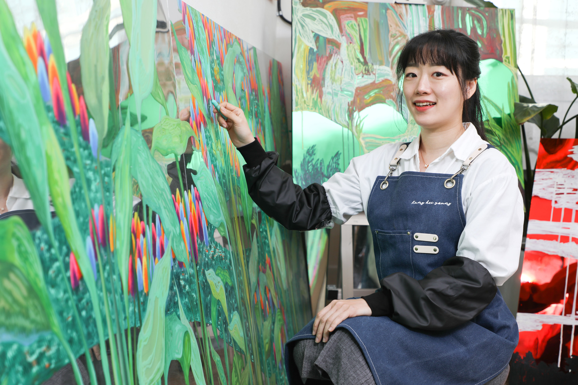 강희영;강희영작가;한국미술응원프로젝트;화가의방;아티스트