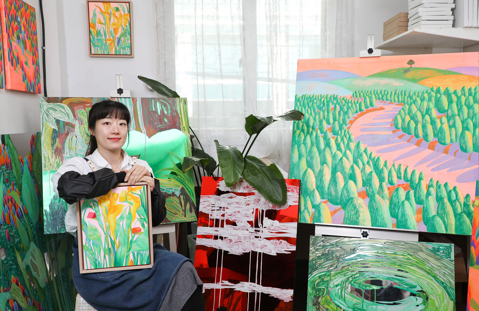 강희영;강희영작가;한국미술응원프로젝트;화가의방;아티스트