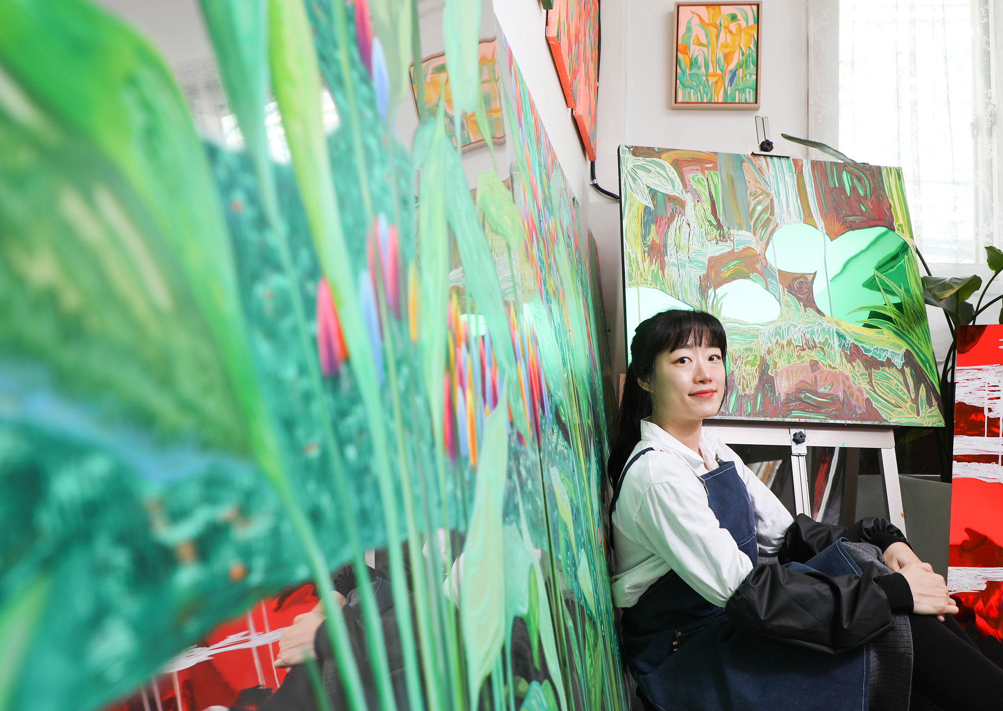 강희영;강희영작가;한국미술응원프로젝트;화가의방;아티스트