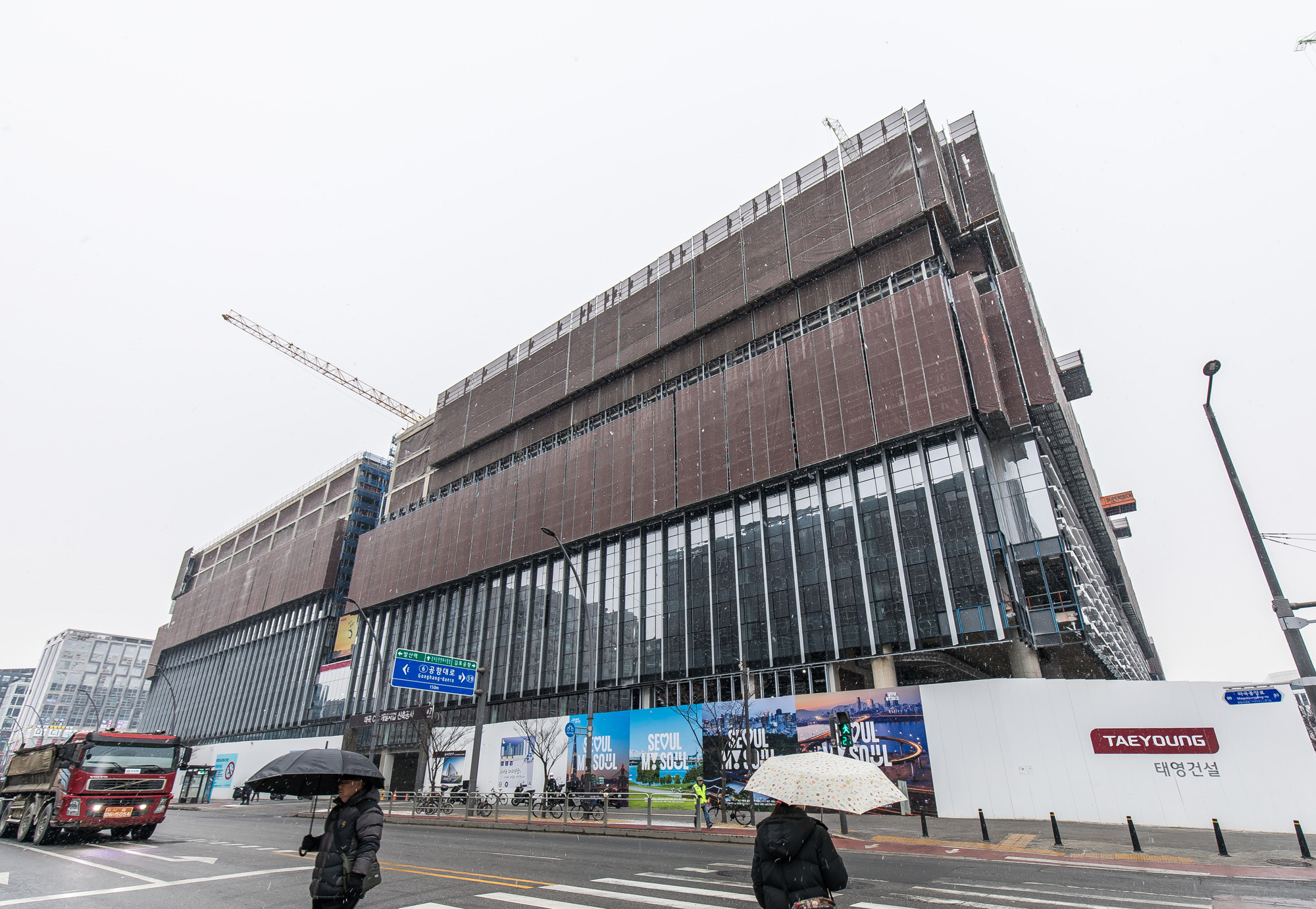 경제;건설;건설업;건설사;태영건설;태영;태영건설워크아웃;태영건설PF사업장;마곡CP4개발사업현장