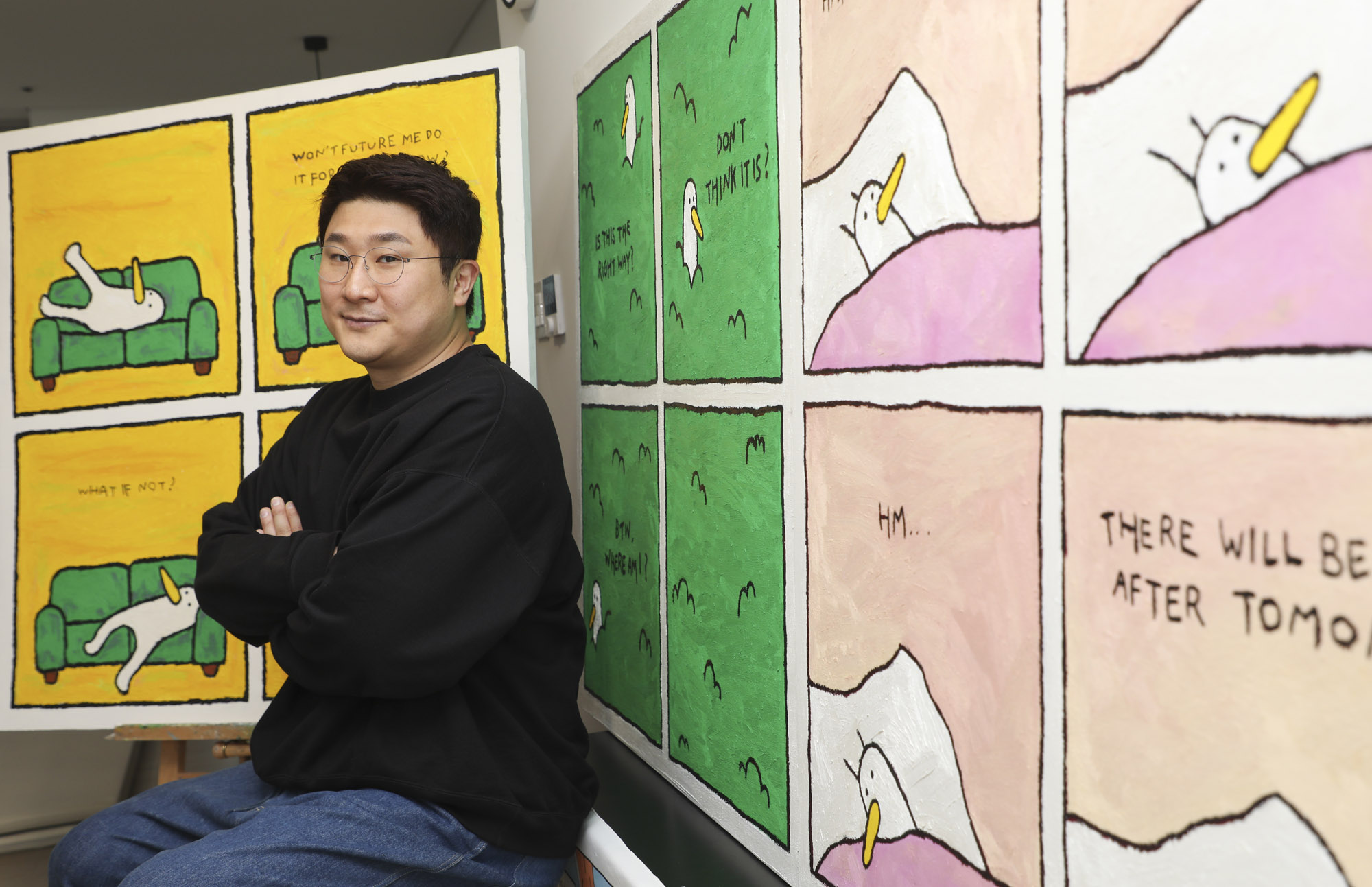 이지백작가;아일랜드작가;아일랜두작가;한국미술응원프로젝트;화가;그림;아티스트;작업실