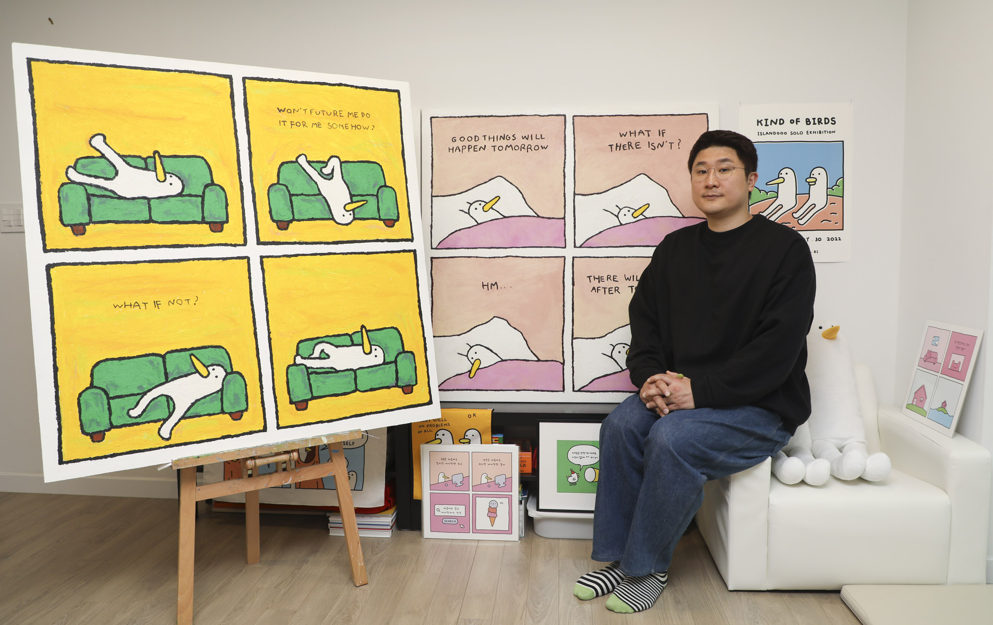 이지백작가;아일랜드작가;아일랜두작가;한국미술응원프로젝트;화가;그림;아티스트;작업실