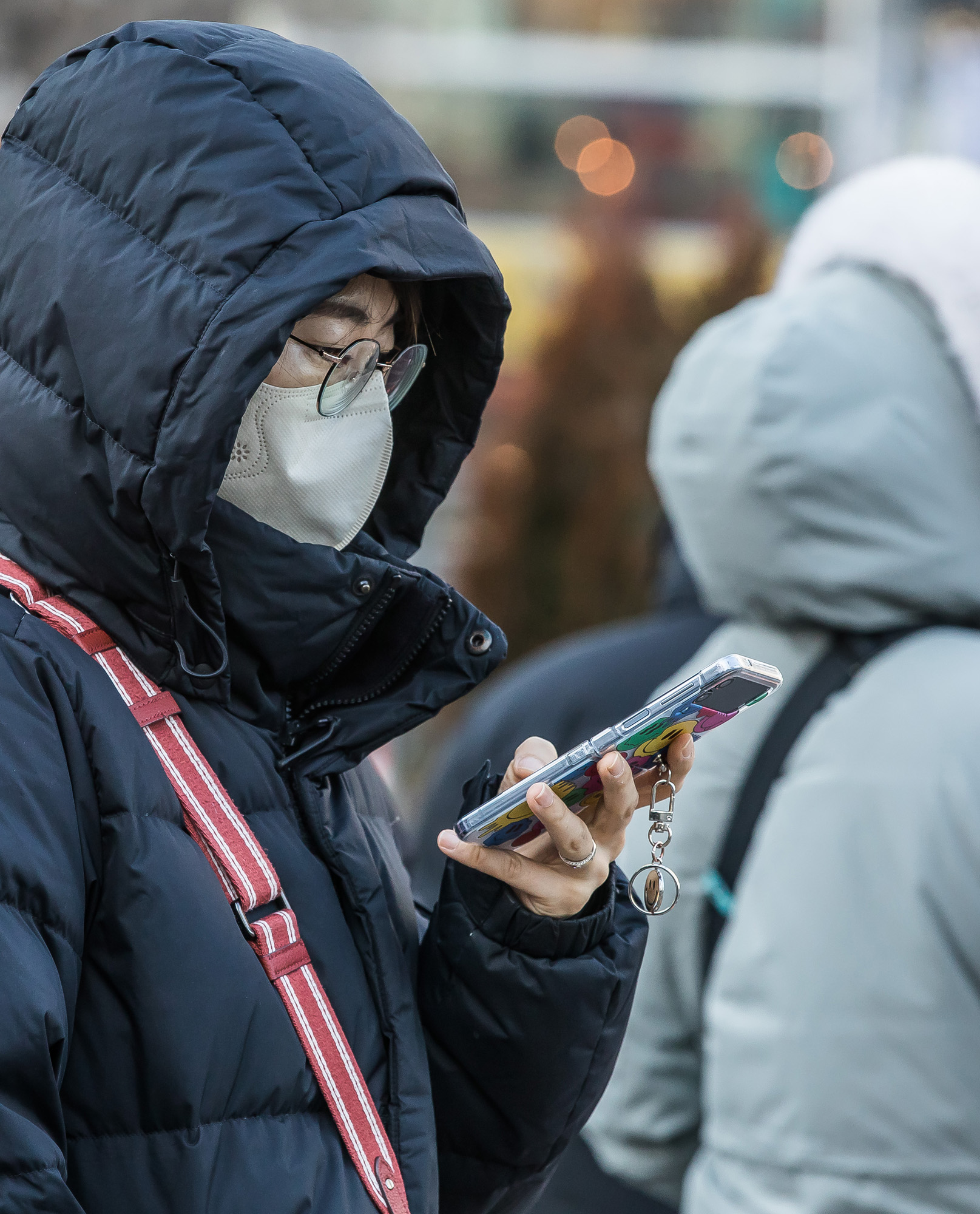 사회;날씨;겨울;겨울스케치;한파;최강한파;한파속출근길;광화문네거리;출근길스케치