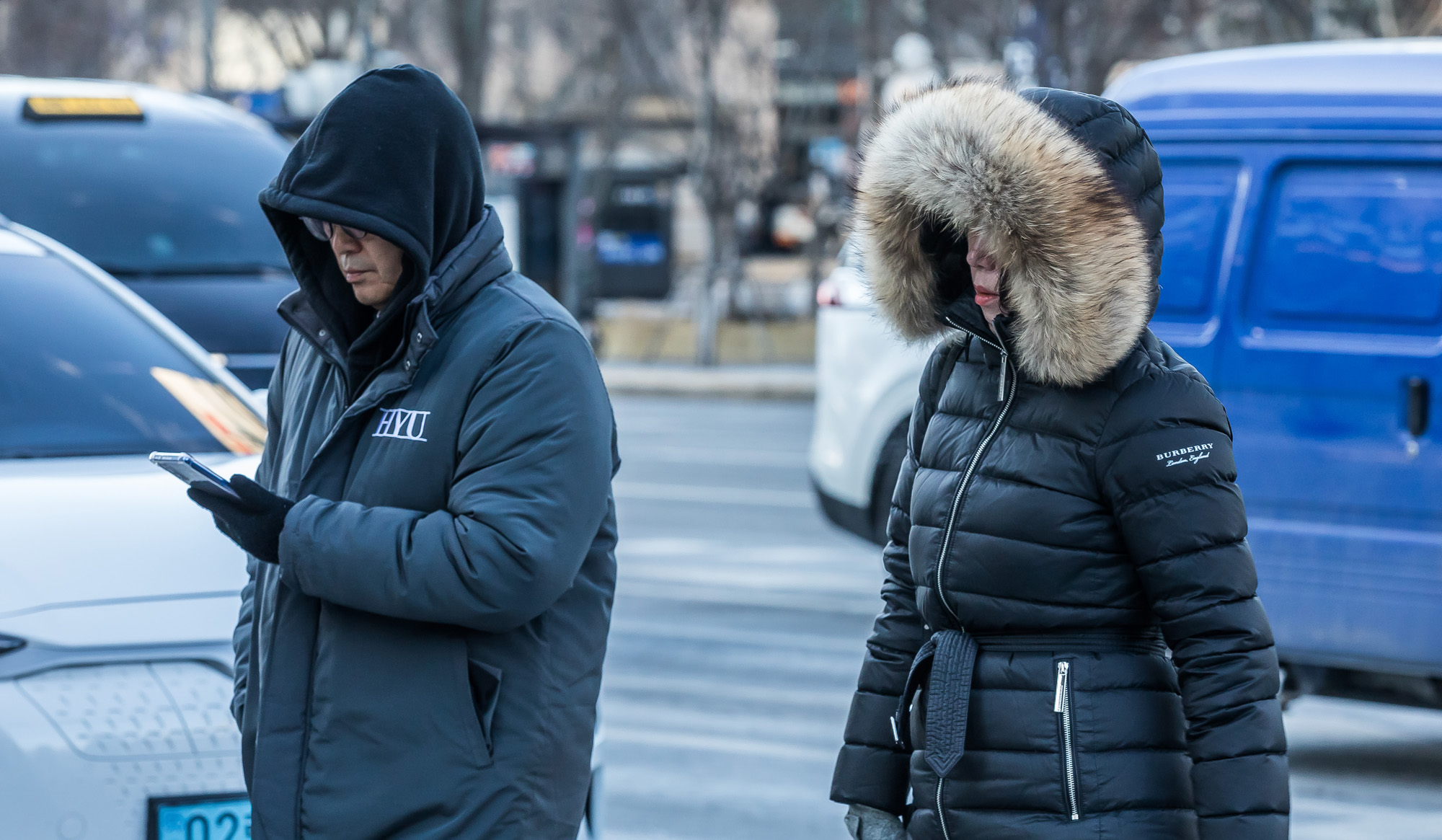 사회;날씨;겨울;겨울스케치;한파;최강한파;한파속출근길;광화문네거리;출근길스케치