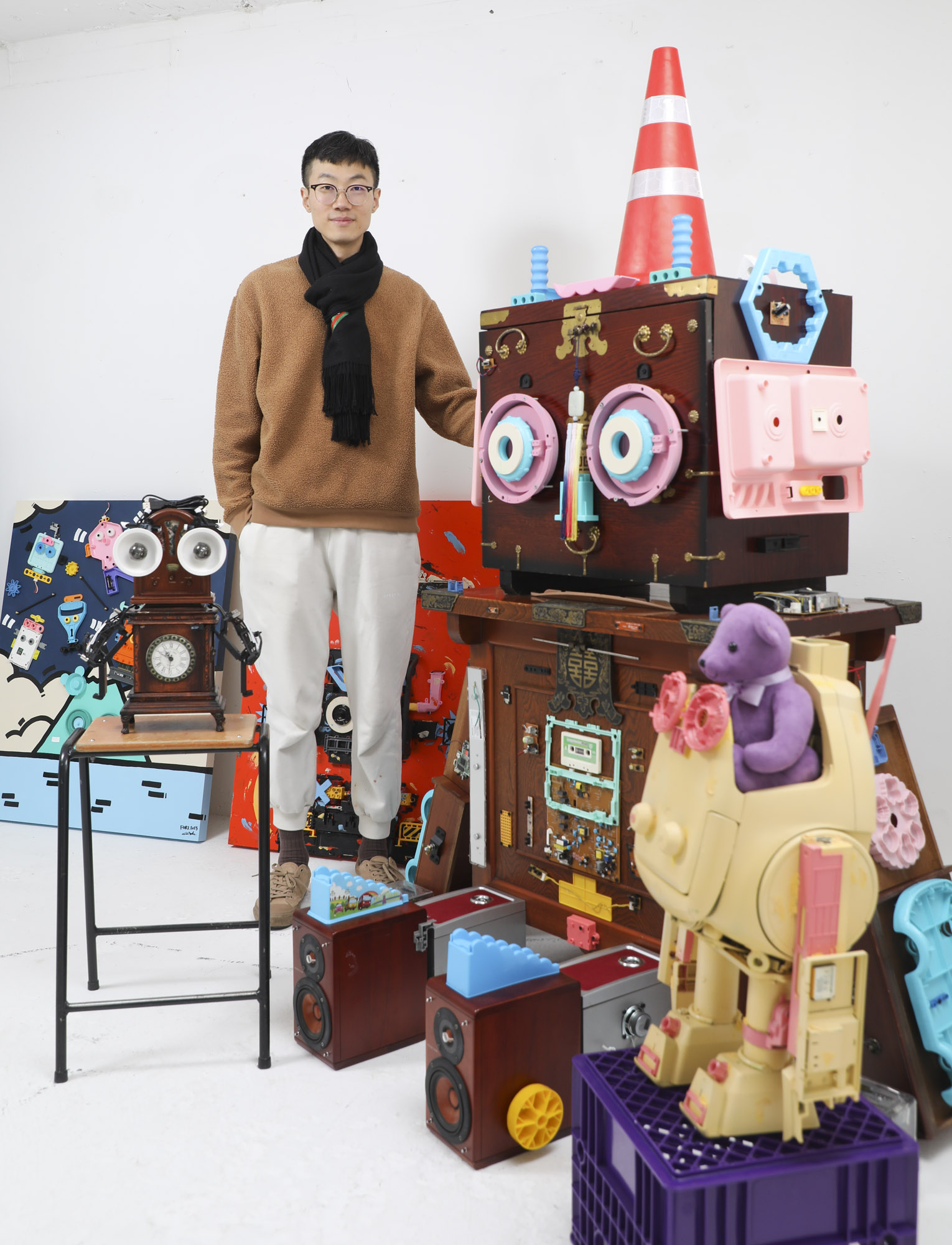 한국미술응원프로젝트;포리심;심포리;작가;아티스트;업사이클;화가의방