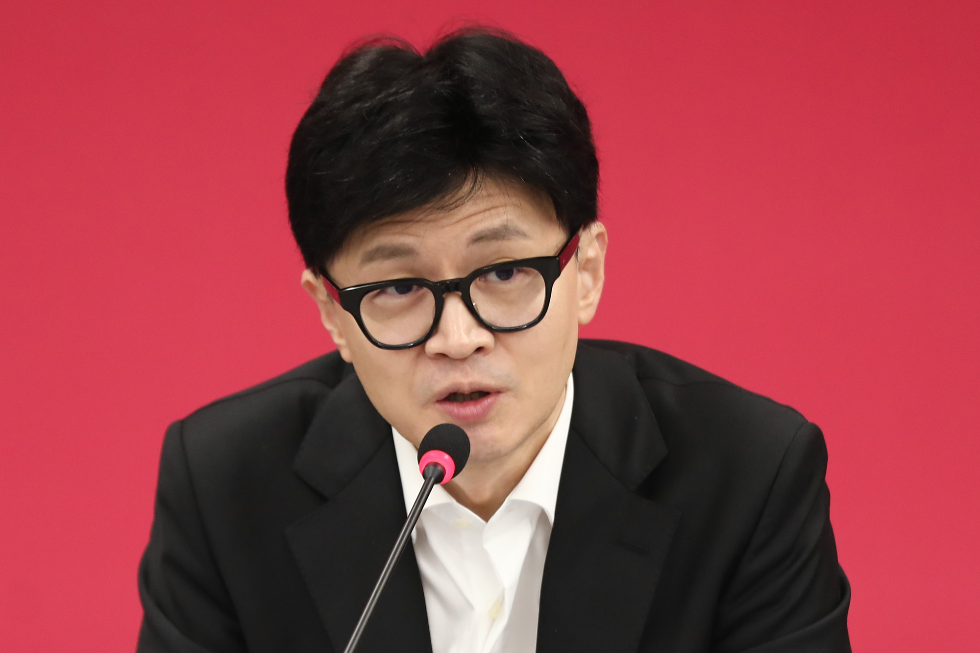 정치;국회;국민의힘 비상대책위원회의;한동훈