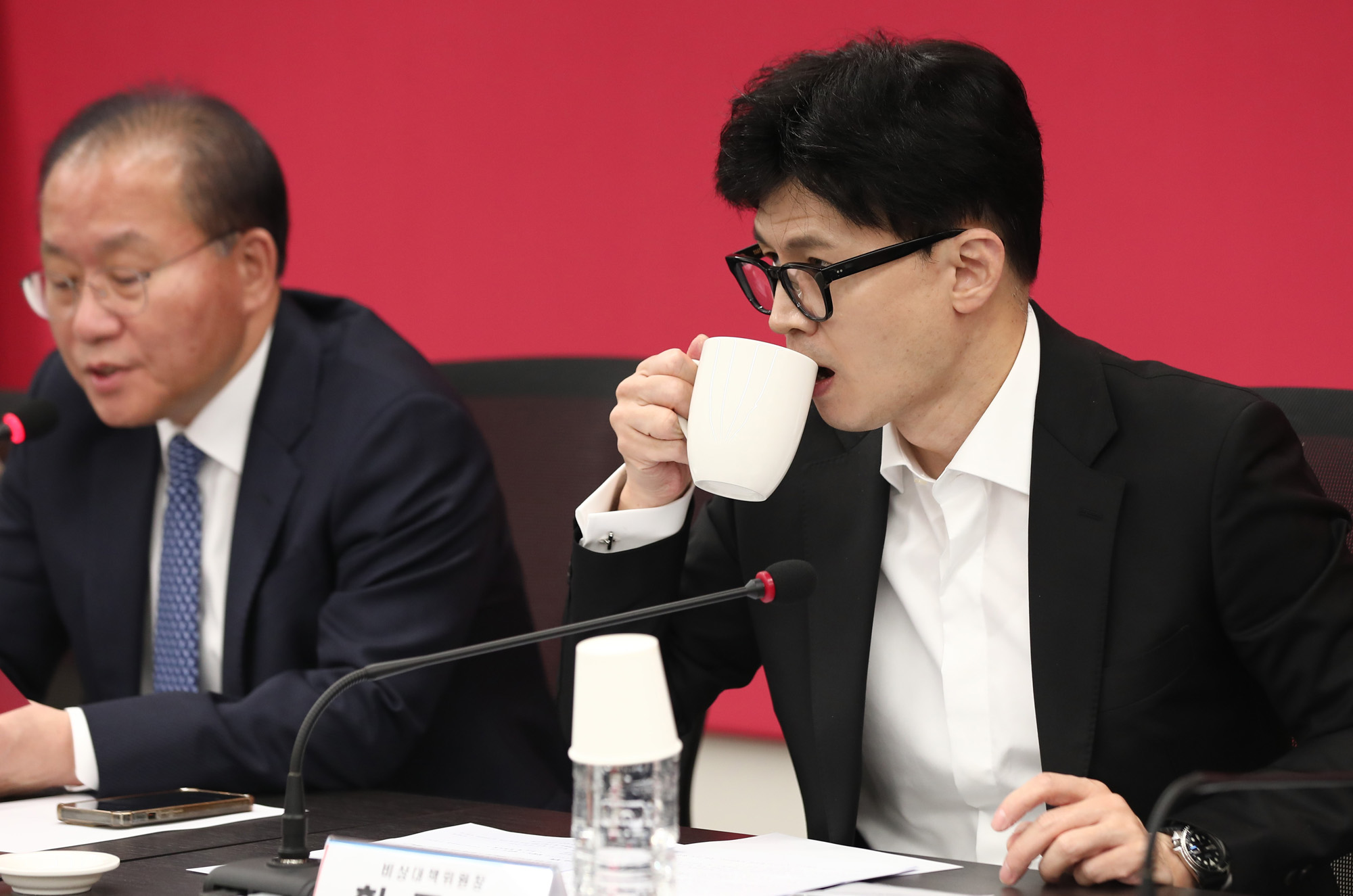 정치;국회;국민의힘 비상대책위원회의;한동훈