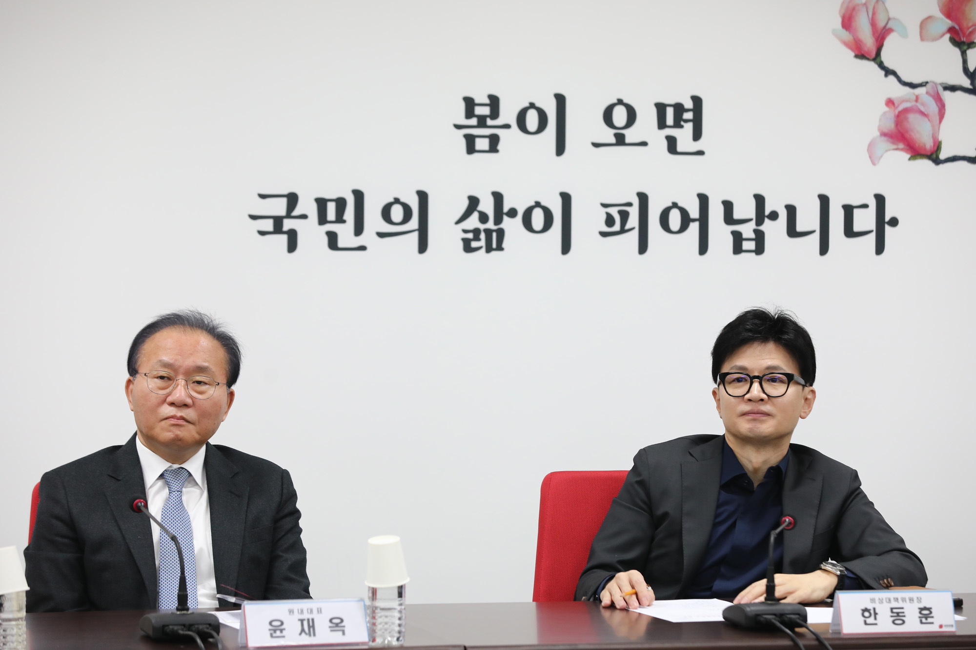 정치;국민의힘 비상대책위원회의;한동훈