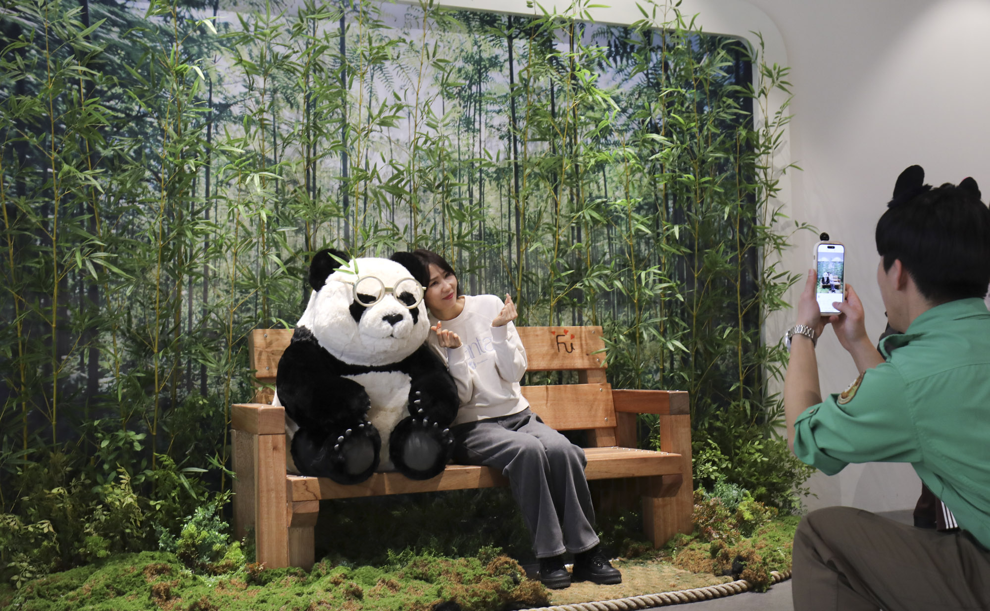 푸바오;판다;팬더;에버랜드;바오하우스