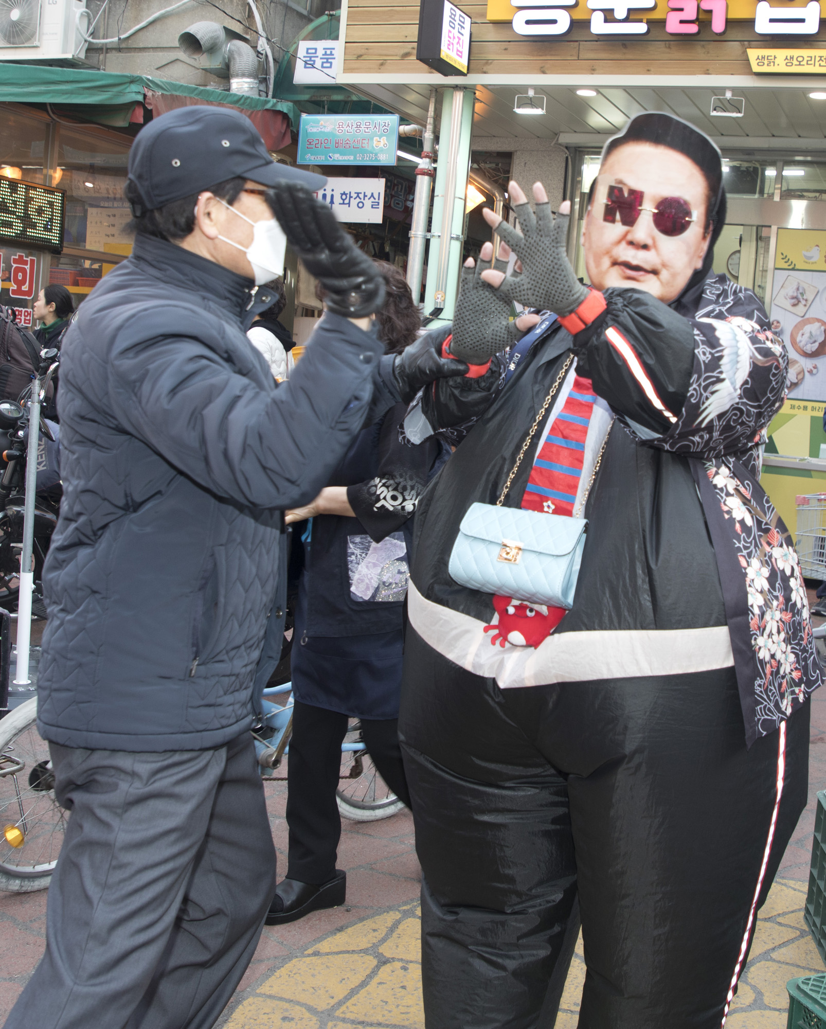 정치;정당;더불어민주당;이재명;용산;용문시장