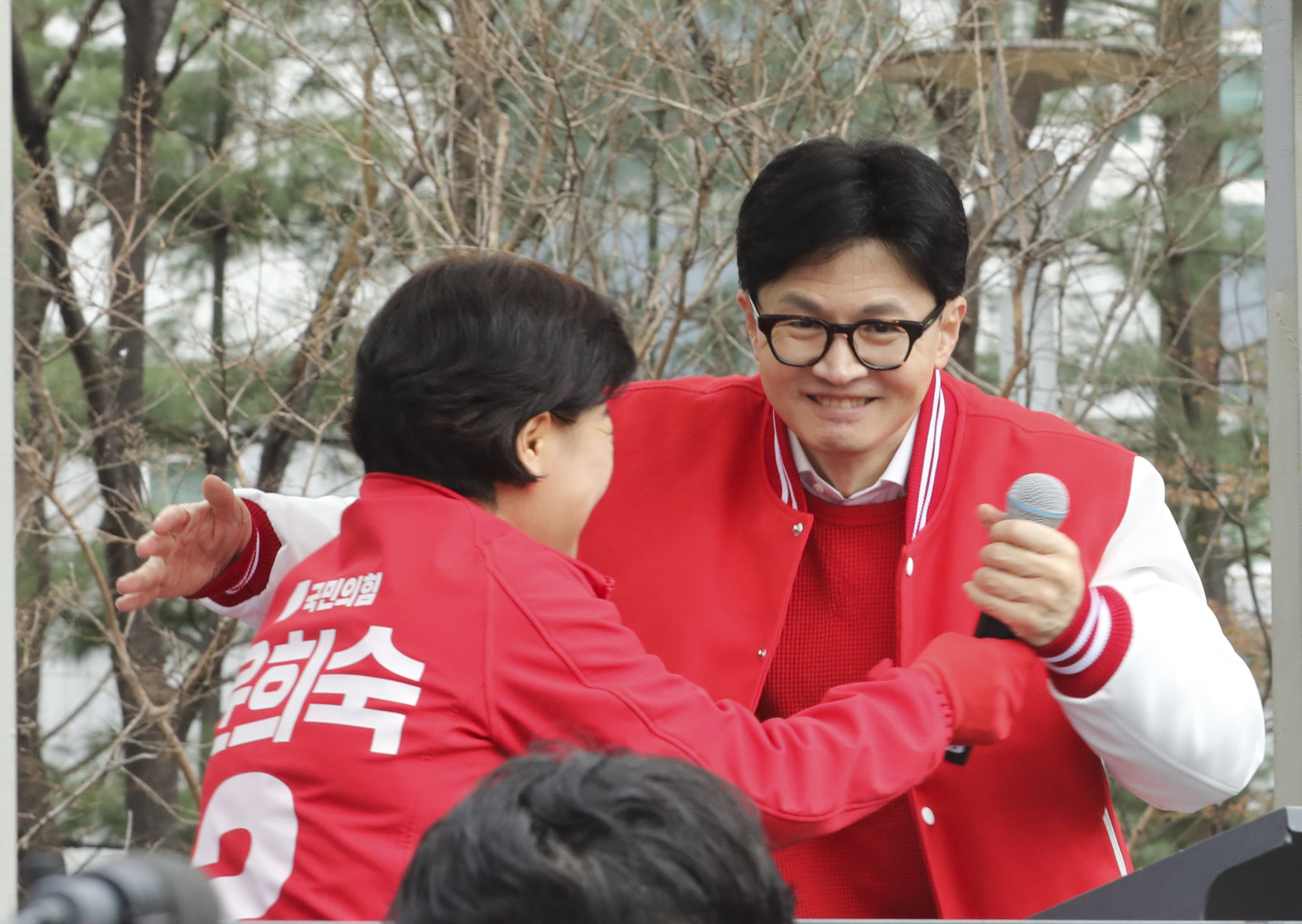 윤희숙;한동훈;왕십리역;한동훈윤희숙;국회의원선거