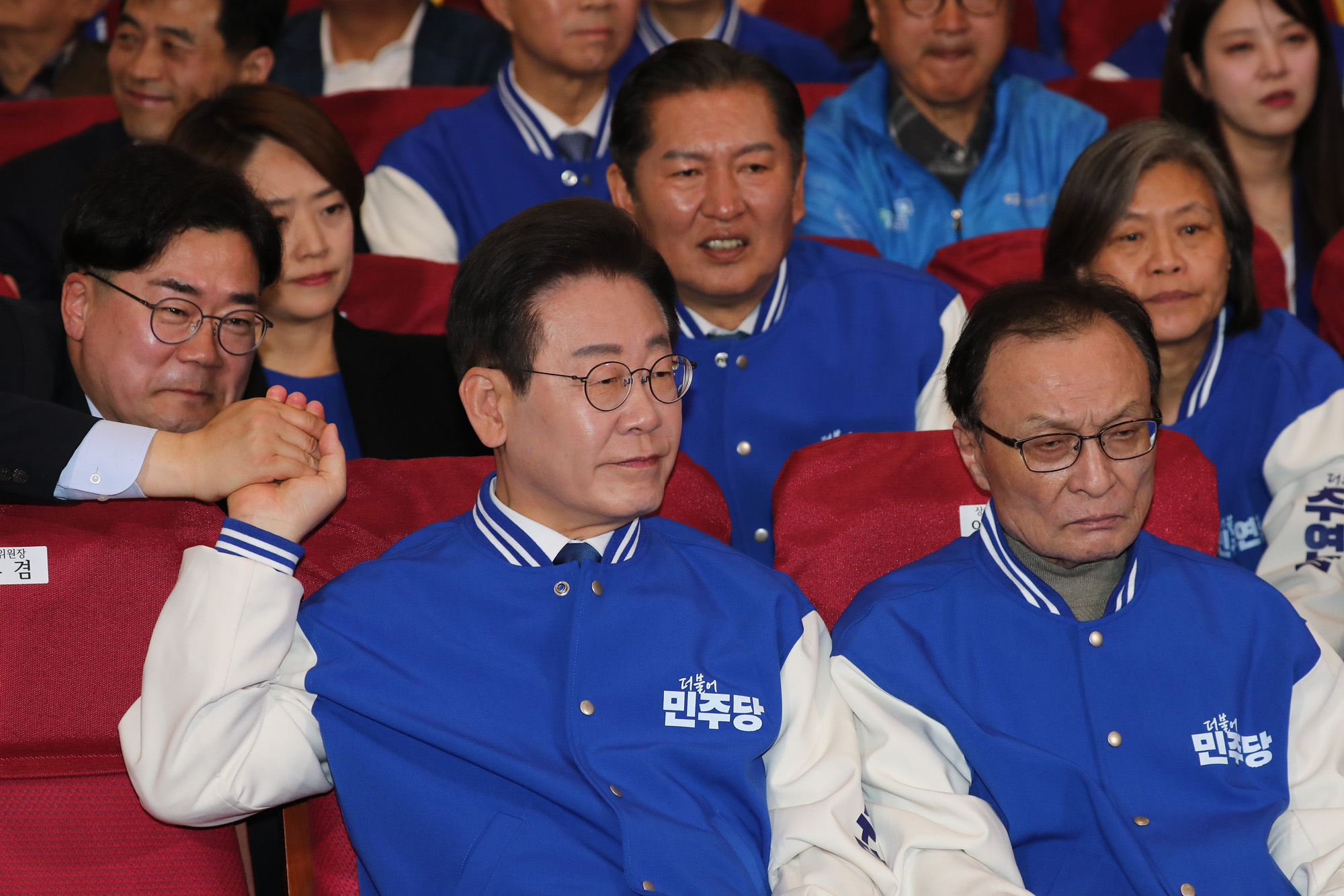 정치;국회;더불어민주당개표상황실;이재명