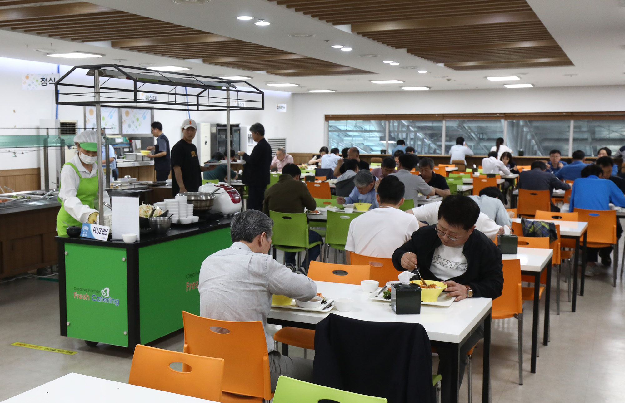 용산역 구내식당