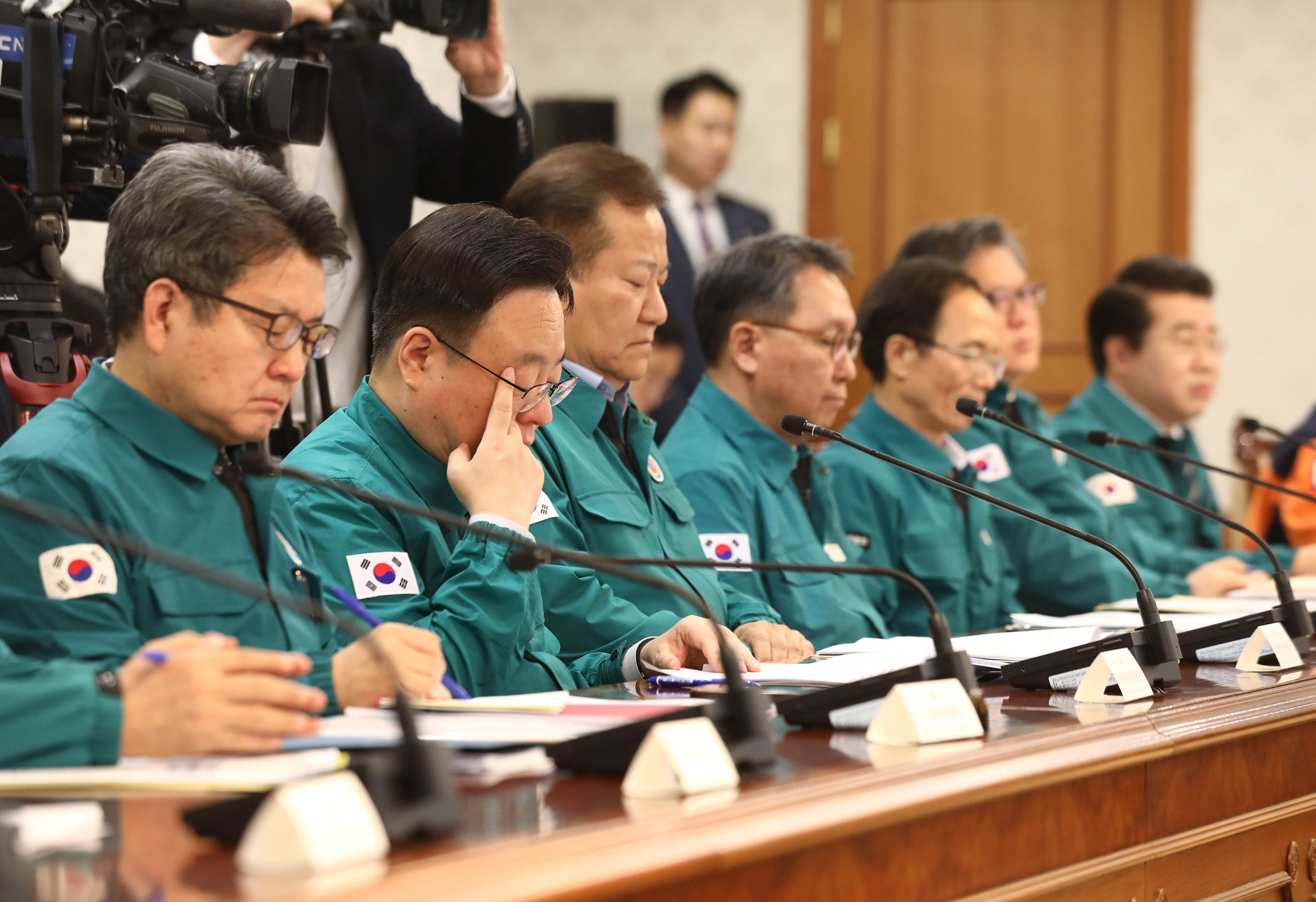 의사집단행동 중앙재난안전대책본부 회의