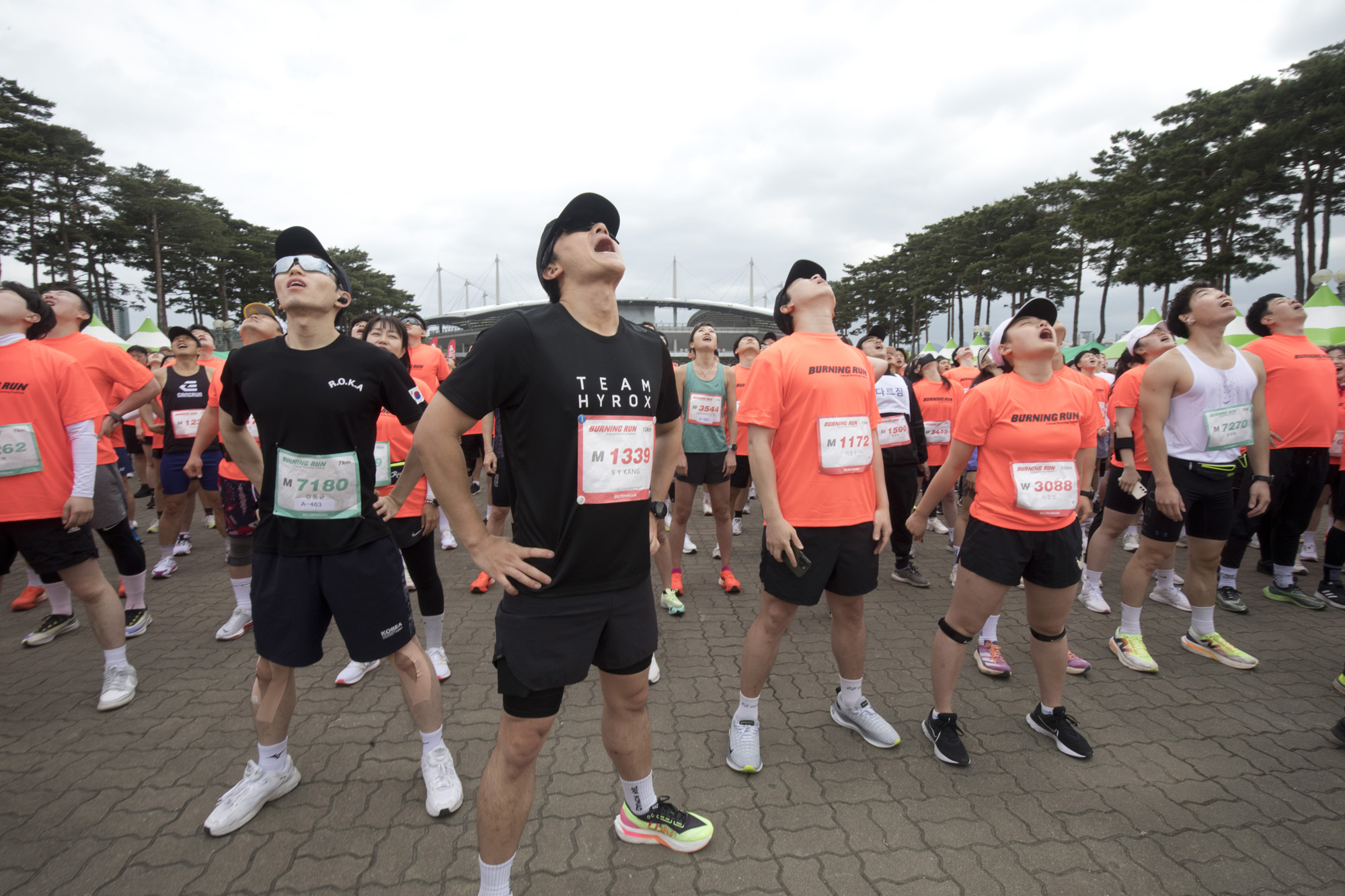 버닝런;마라톤;상암;월드컵공원