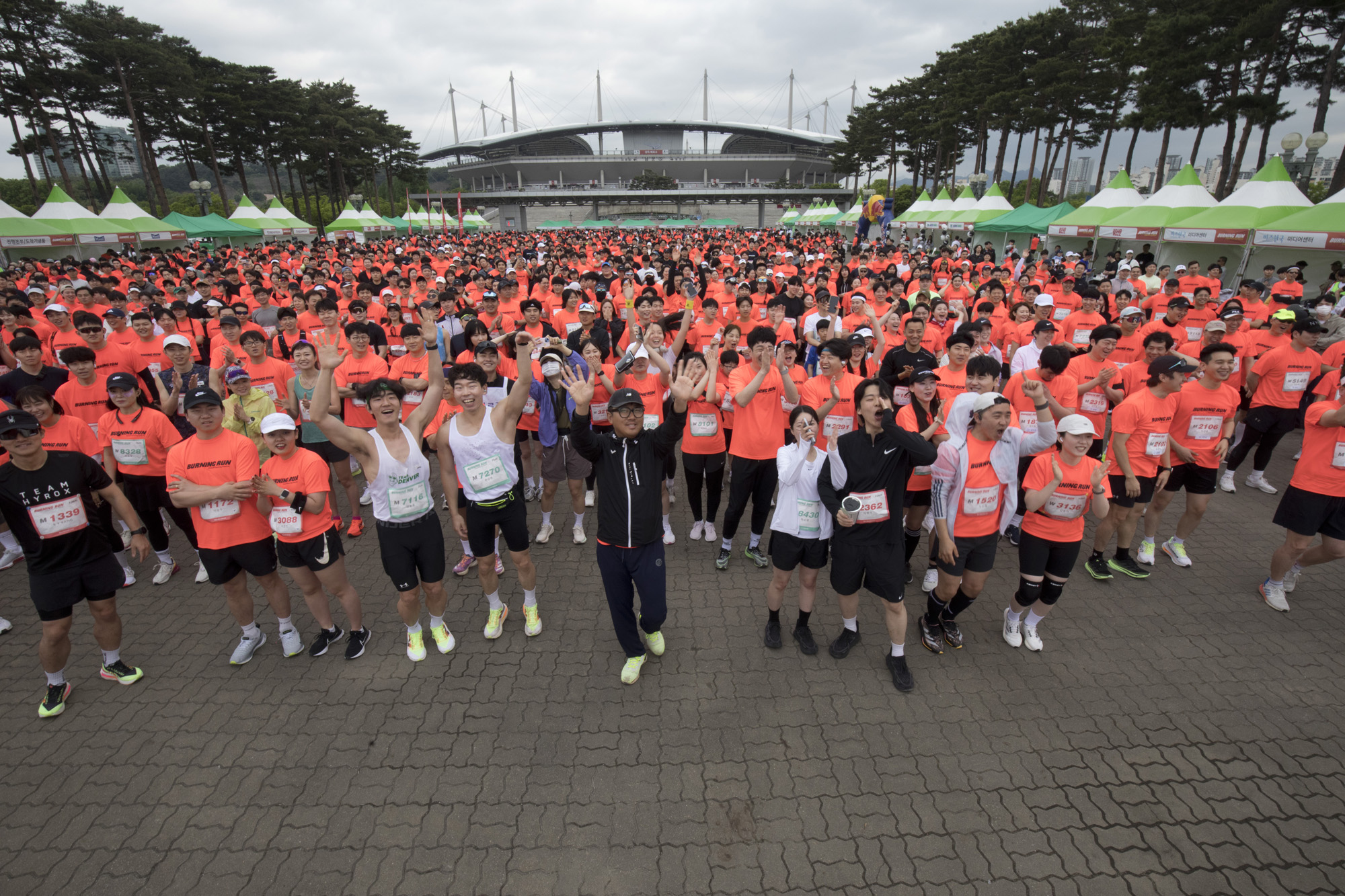 버닝런;마라톤;상암;월드컵공원