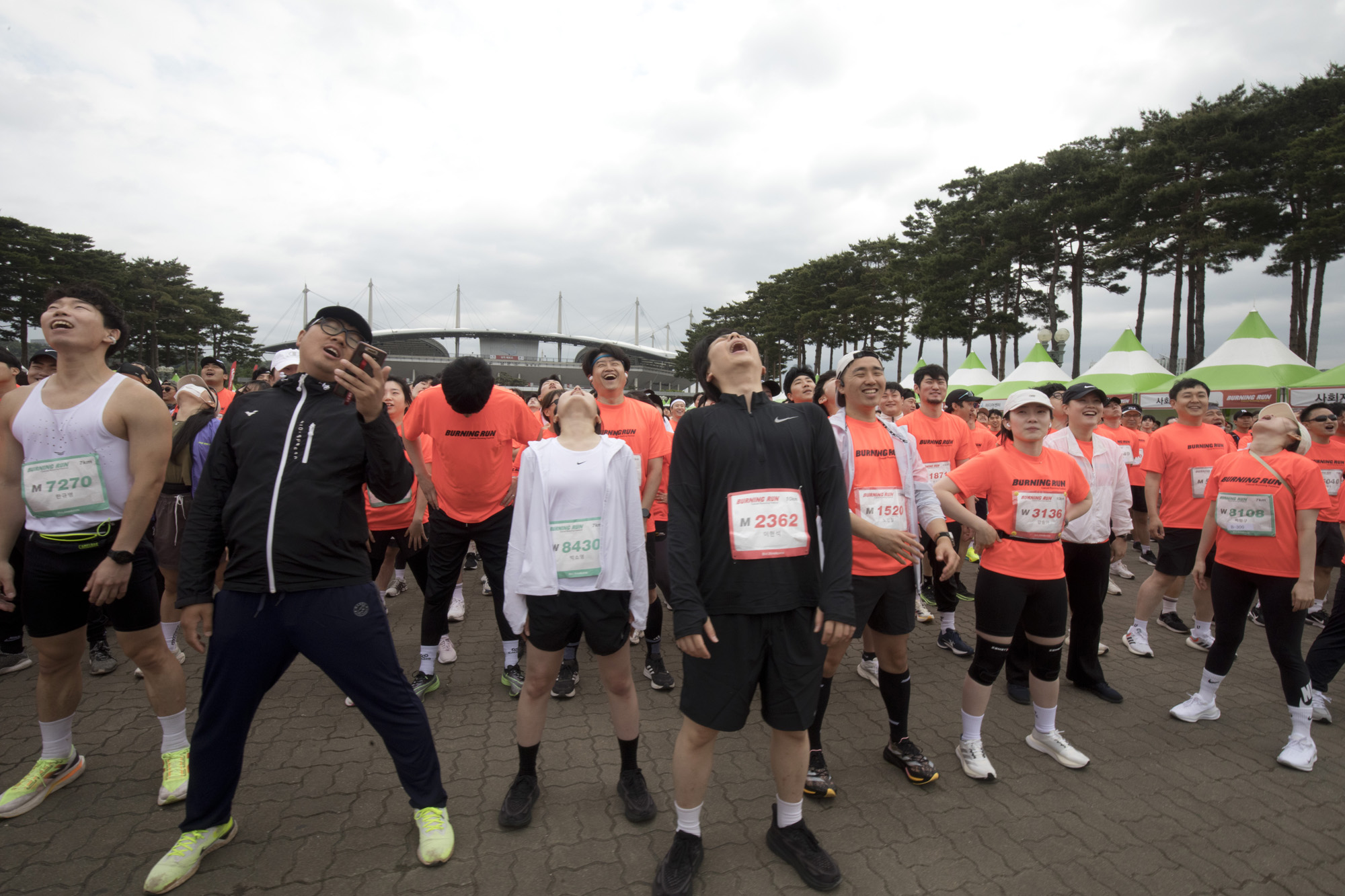 버닝런;마라톤;상암;월드컵공원