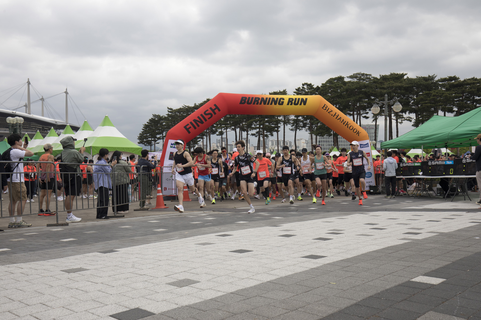 버닝런;마라톤;상암;월드컵공원