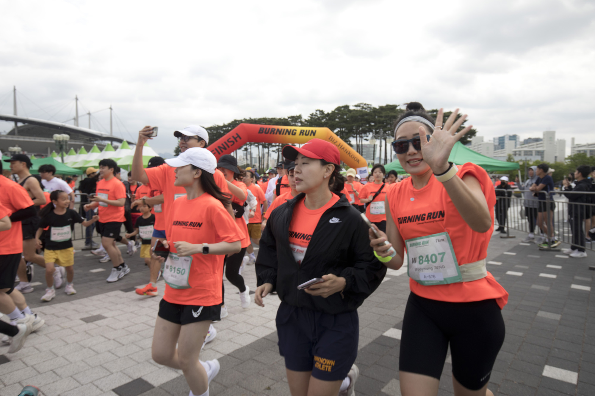 버닝런;마라톤;상암;월드컵공원