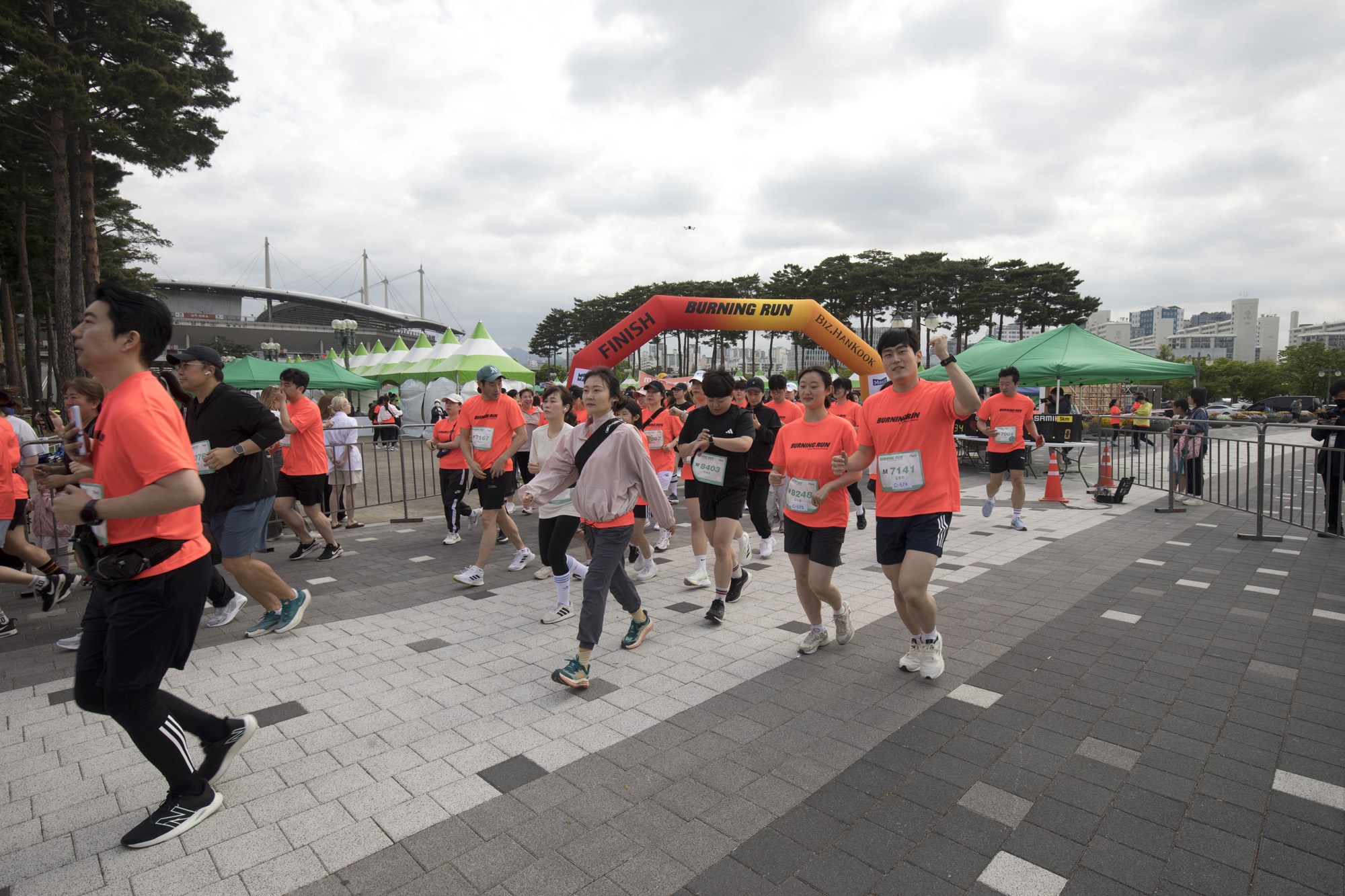 버닝런;마라톤;상암;월드컵공원