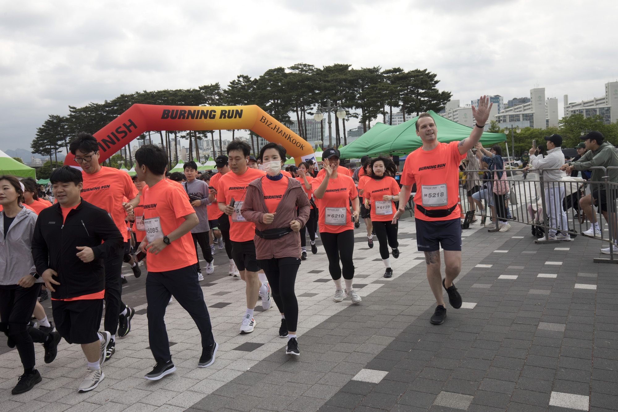 버닝런;마라톤;상암;월드컵공원