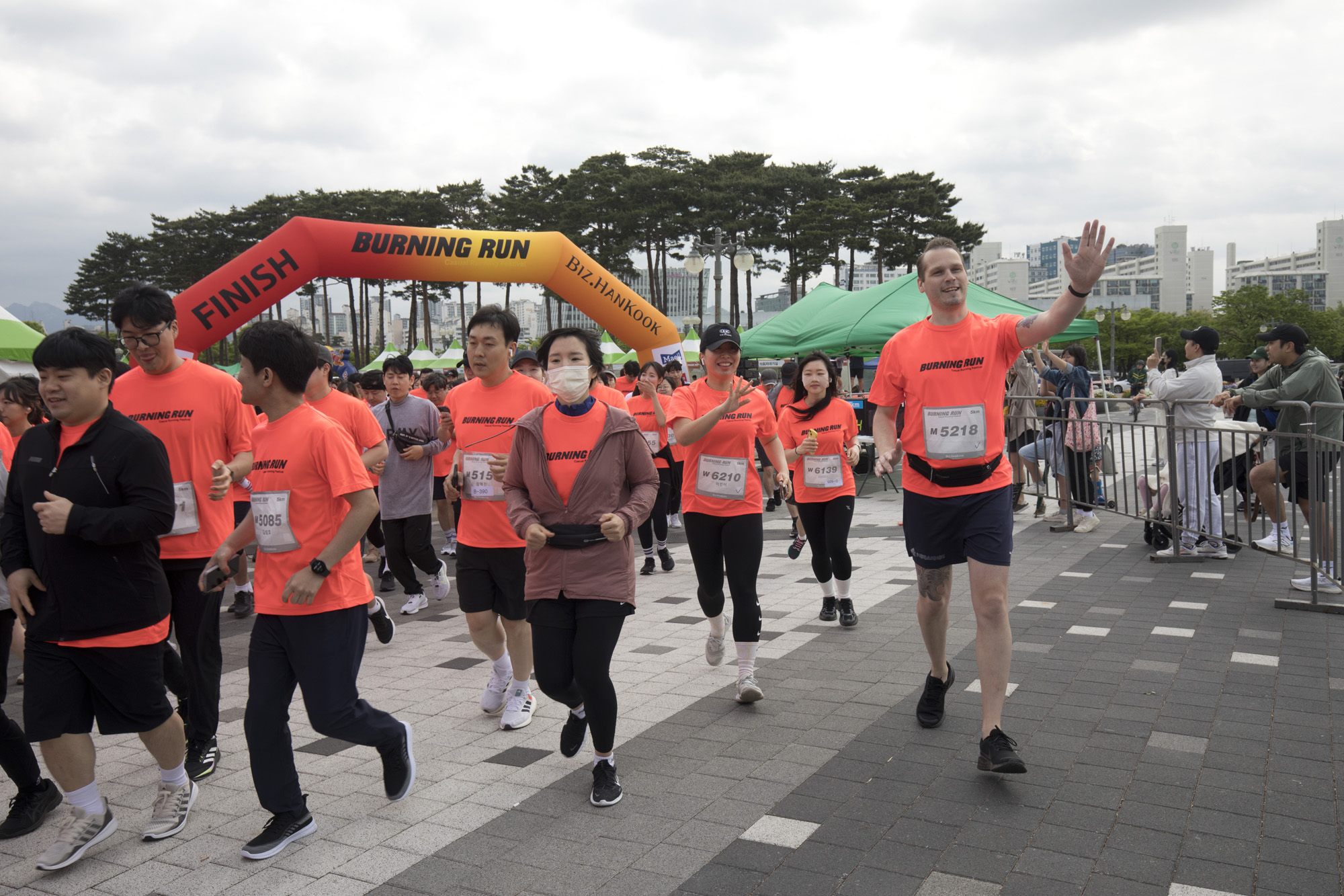 버닝런;마라톤;상암;월드컵공원