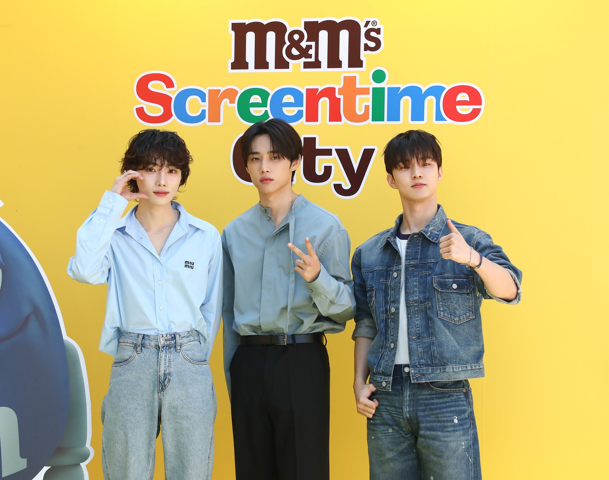 m&m 팝업스토어;더보이즈 포토콜 행사