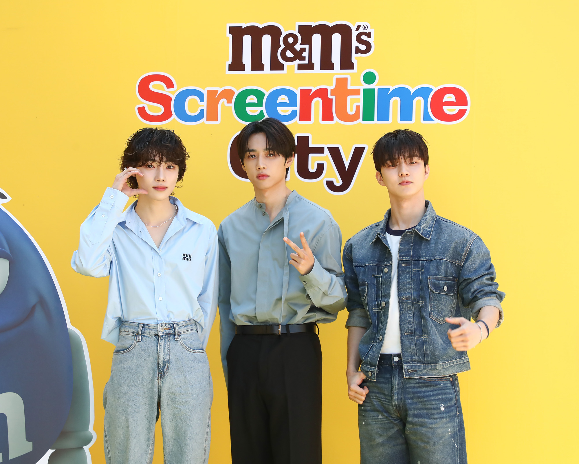 m&m 팝업스토어;더보이즈 포토콜 행사