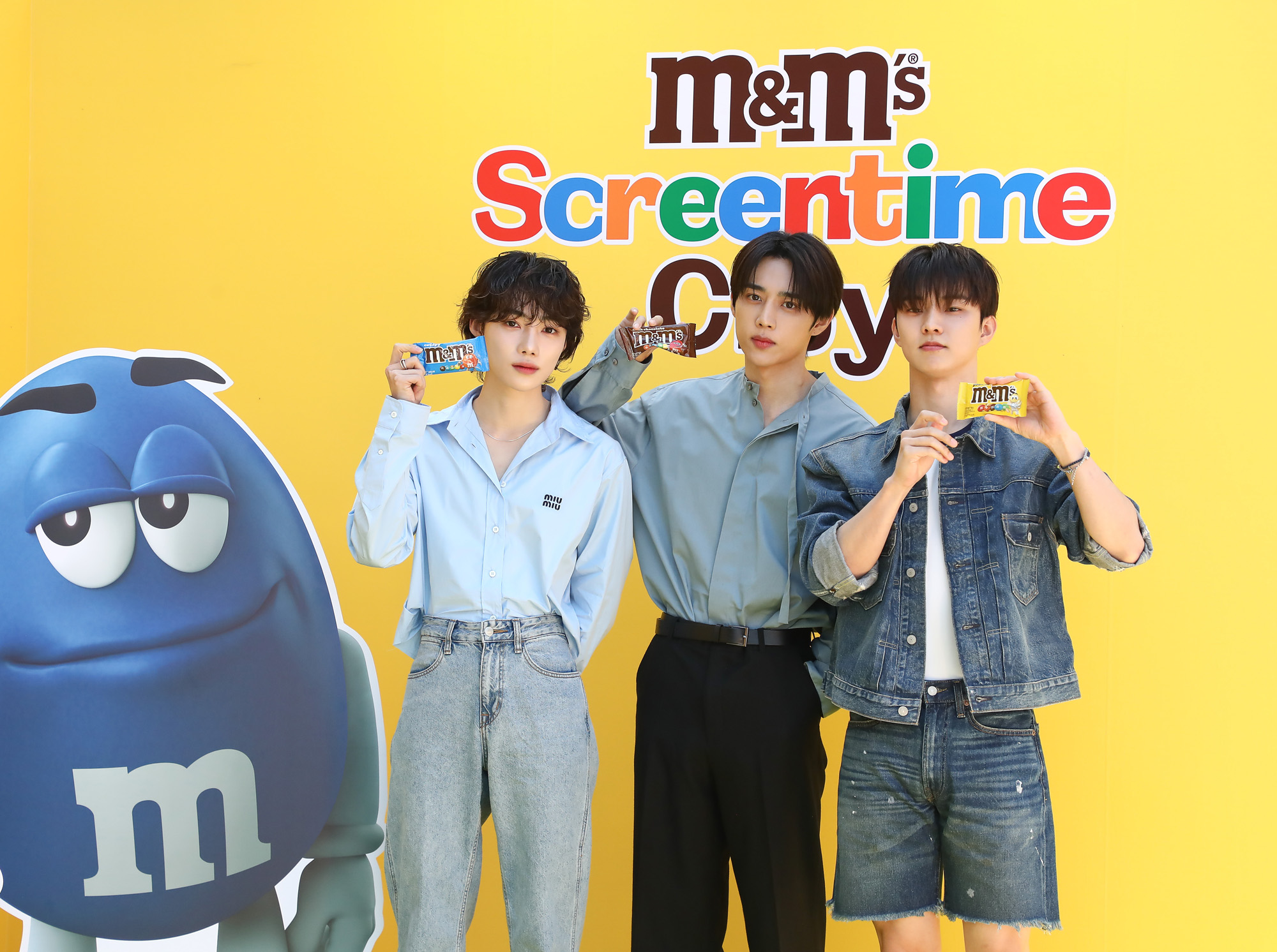 m&m 팝업스토어;더보이즈 포토콜 행사