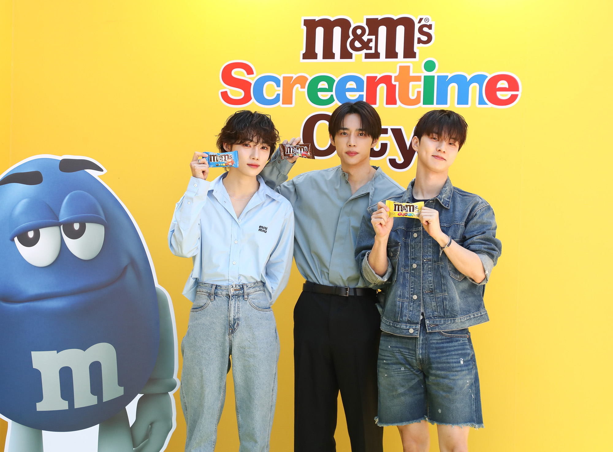 m&m 팝업스토어;더보이즈 포토콜 행사