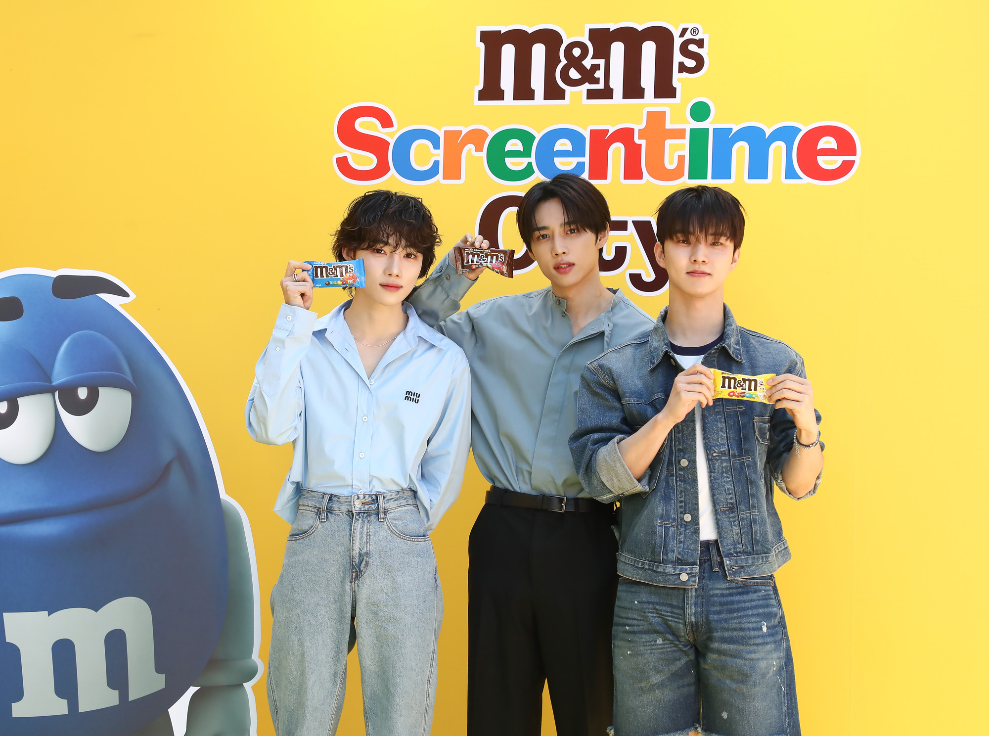 m&m 팝업스토어;더보이즈 포토콜 행사