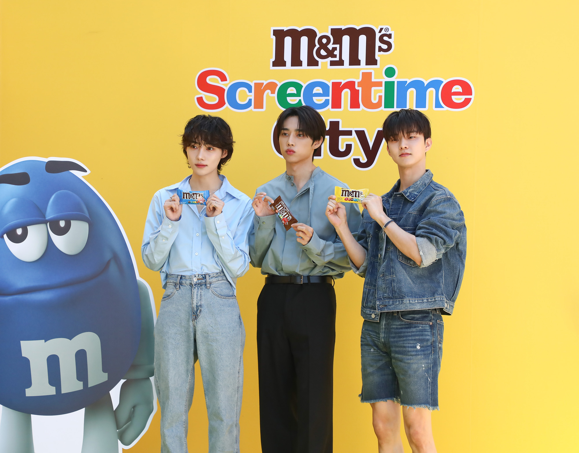 m&m 팝업스토어;더보이즈 포토콜 행사