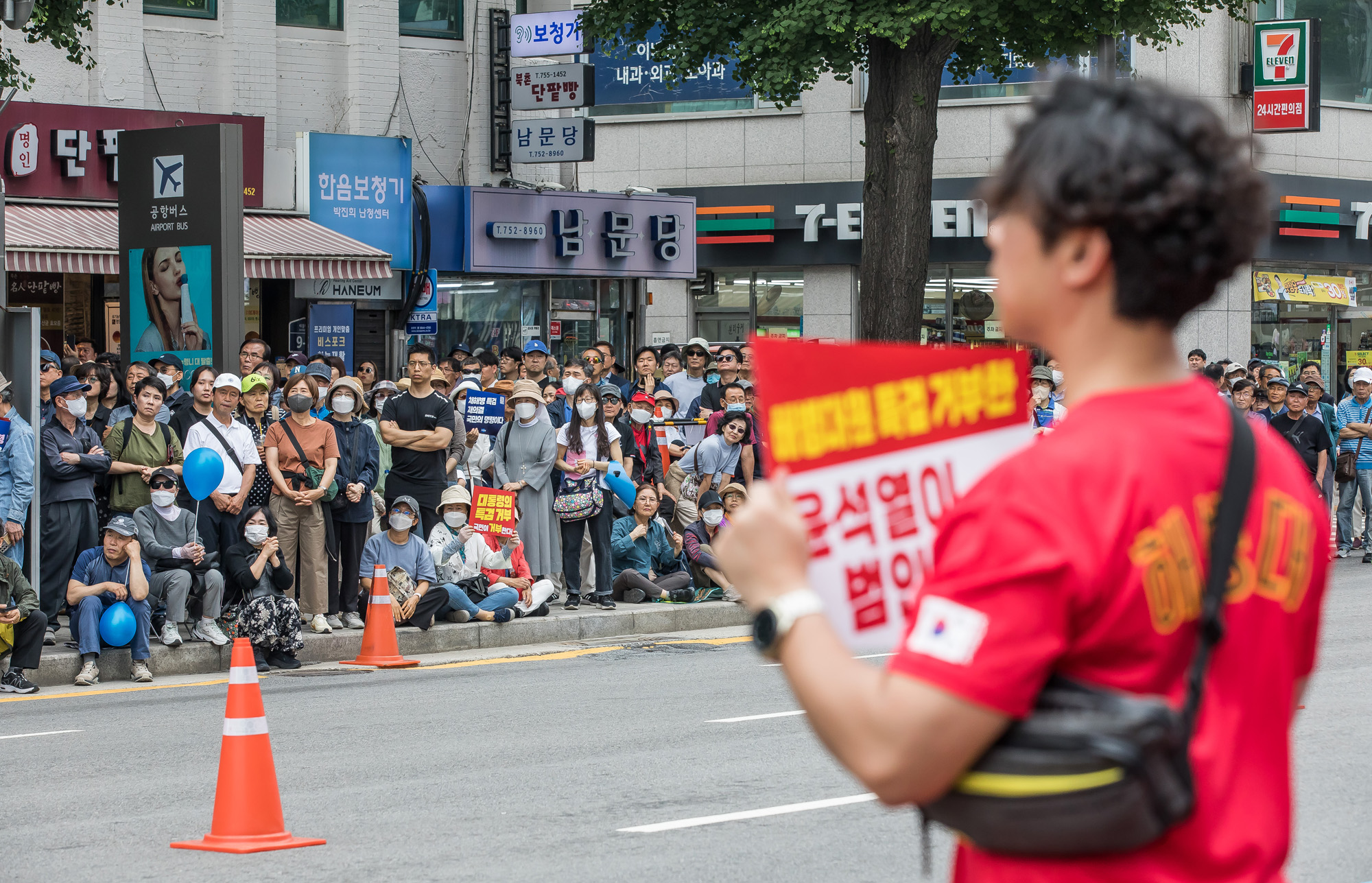사회;집회;시위;정치;정당;범야당;더불어민주당;민주당;정의당;새로운미래;기본소득당;진보당;조국혁신당;사회민주당;해병대원특검법거부규탄;채상병특검법통과촉구;이재명;조국;해병대원특검법 거부 규탄 및 통과 촉구 범국민