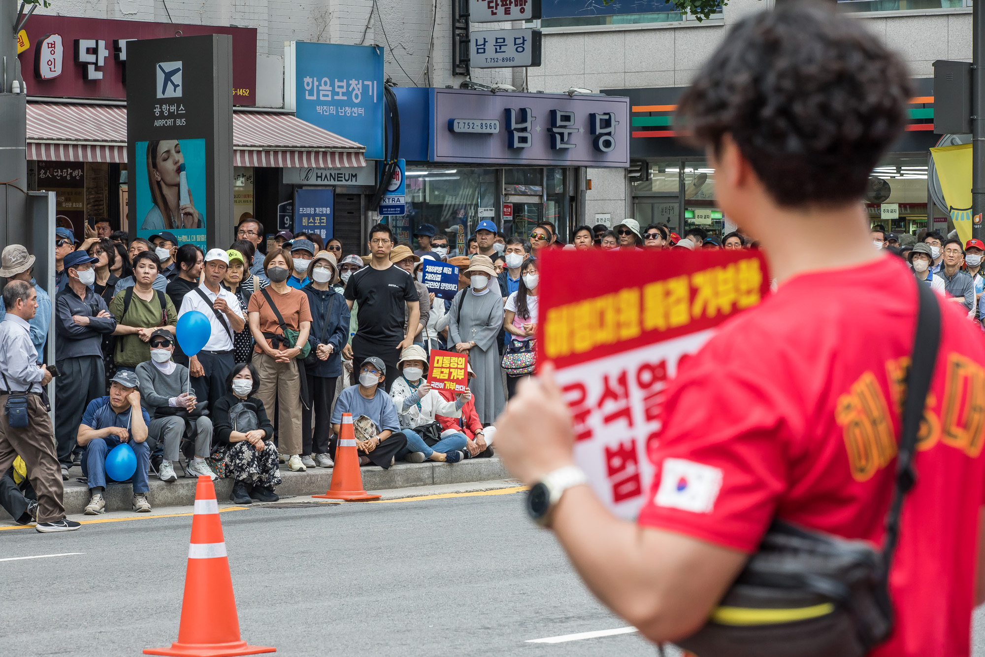사회;집회;시위;정치;정당;범야당;더불어민주당;민주당;정의당;새로운미래;기본소득당;진보당;조국혁신당;사회민주당;해병대원특검법거부규탄;채상병특검법통과촉구;이재명;조국;해병대원특검법 거부 규탄 및 통과 촉구 범국민