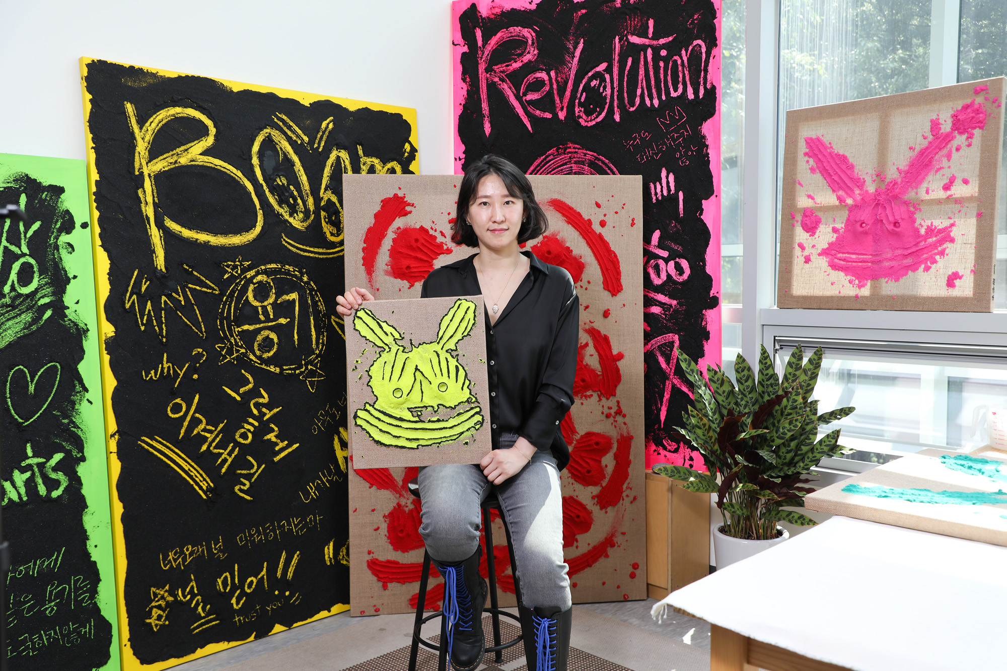 하사안;하사안작가;그림;아티스트;한국미술응원프로젝트;하사안화가