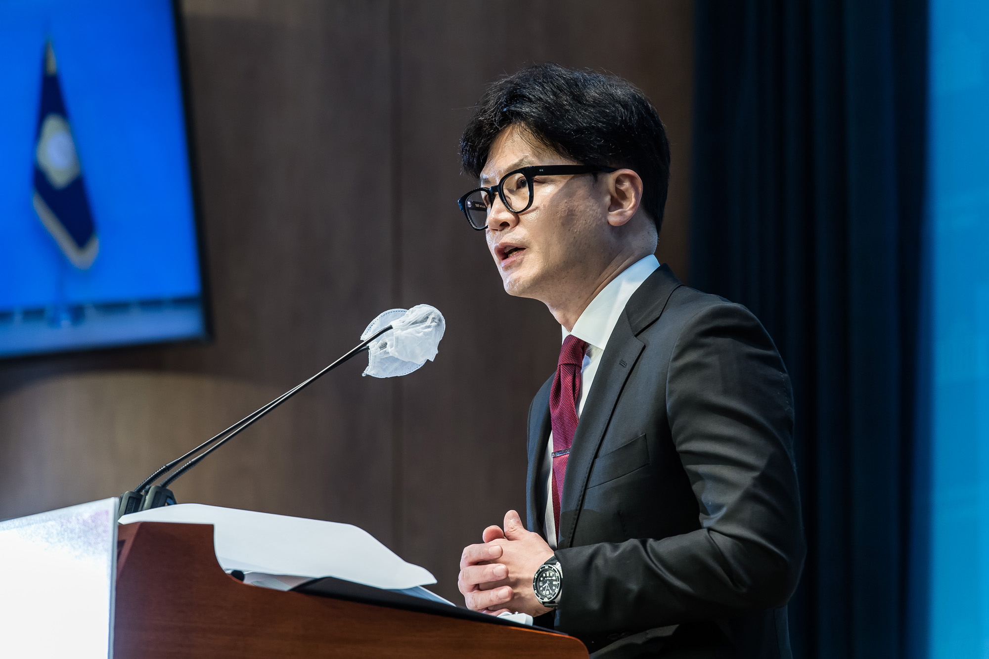 정치;정당;국민의힘;여당;국민의힘당대표출마선언;국민의힘당대표후보;국민의힘대표;국회소통관;한동훈