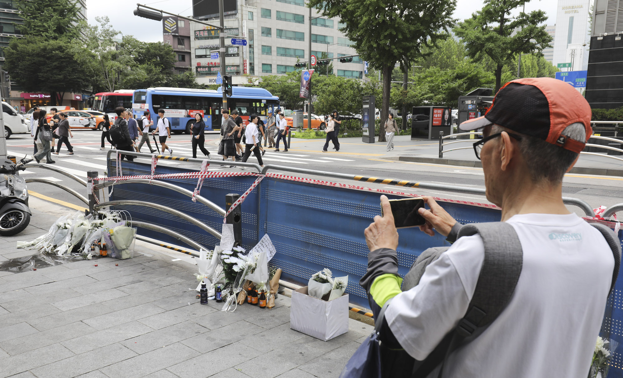 시청역주행;급발진;서울시청참사;서울시청사고;인도돌진;사고현장