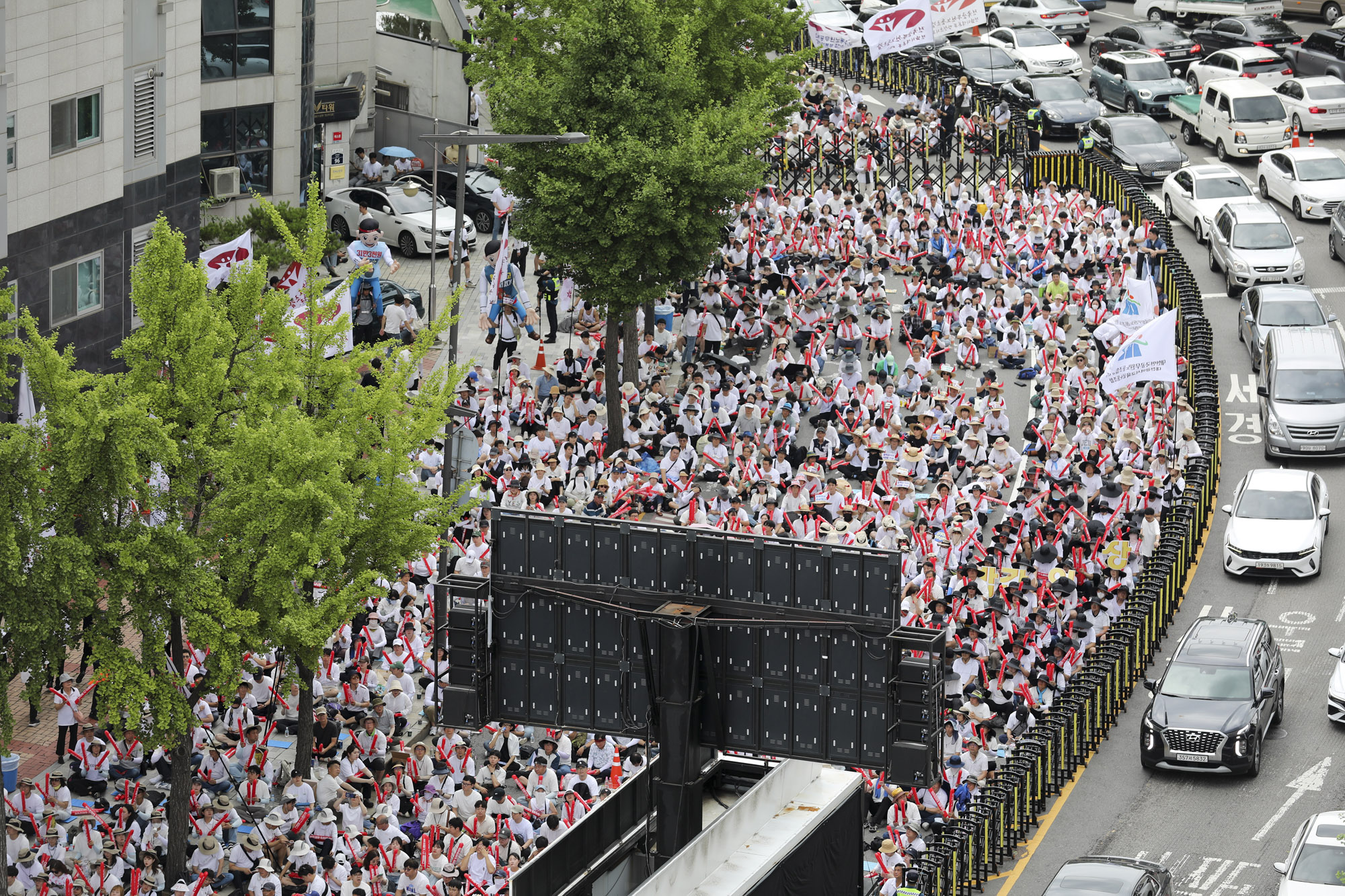 공무원노조;공무원집회;공무원임금인상;공무원총궐기대회;전교조;민노총;공무원;교원