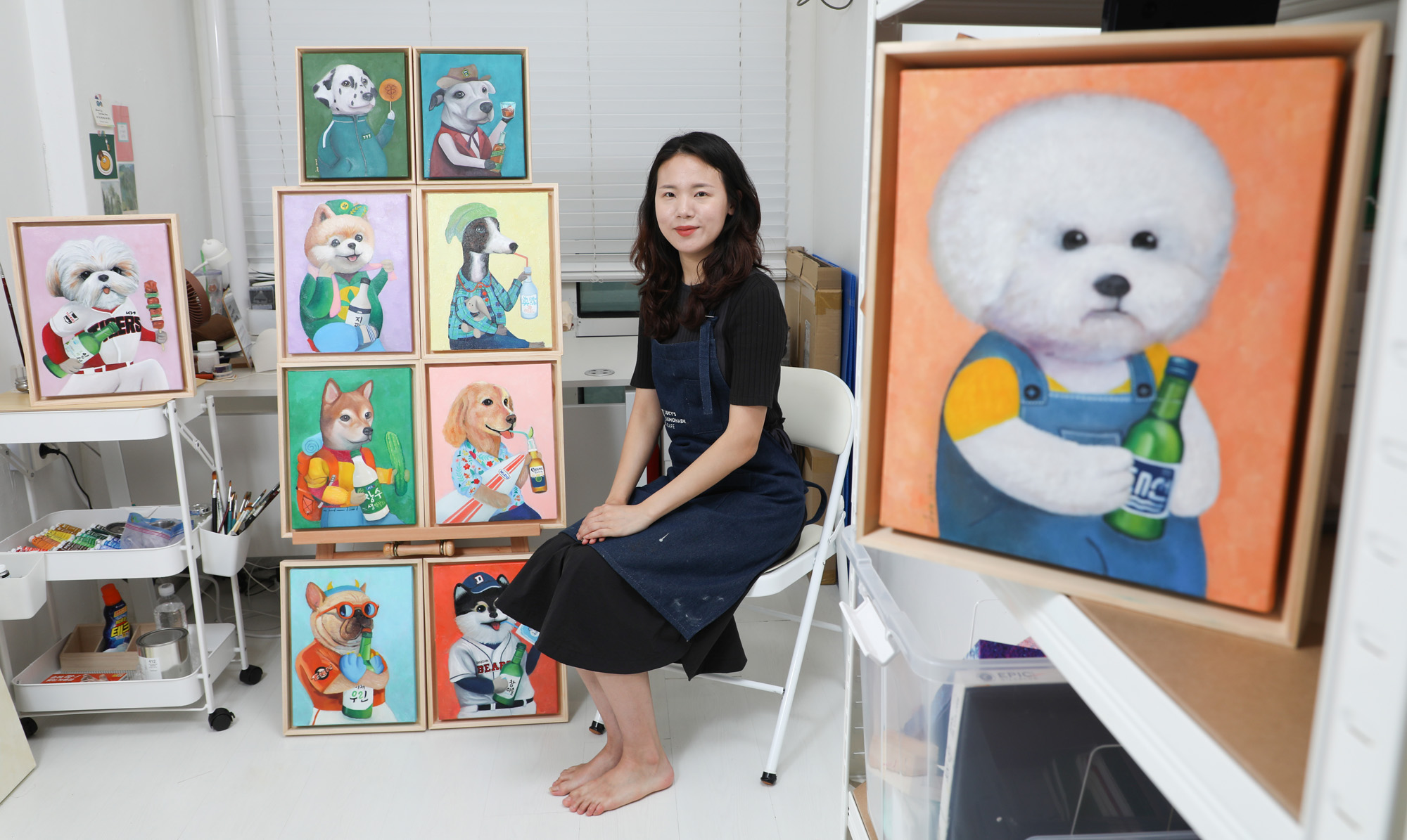 김연주;김연주작가;화가;한국미술응원프로젝트;작가;그림;화가의방