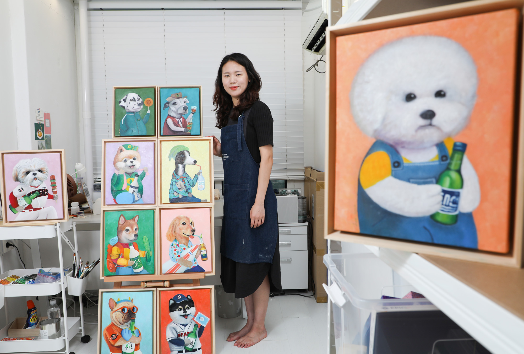 김연주;김연주작가;화가;한국미술응원프로젝트;작가;그림;화가의방