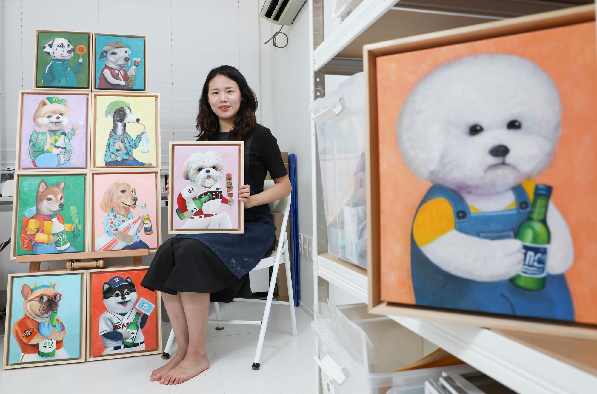 김연주;김연주작가;화가;한국미술응원프로젝트;작가;그림;화가의방