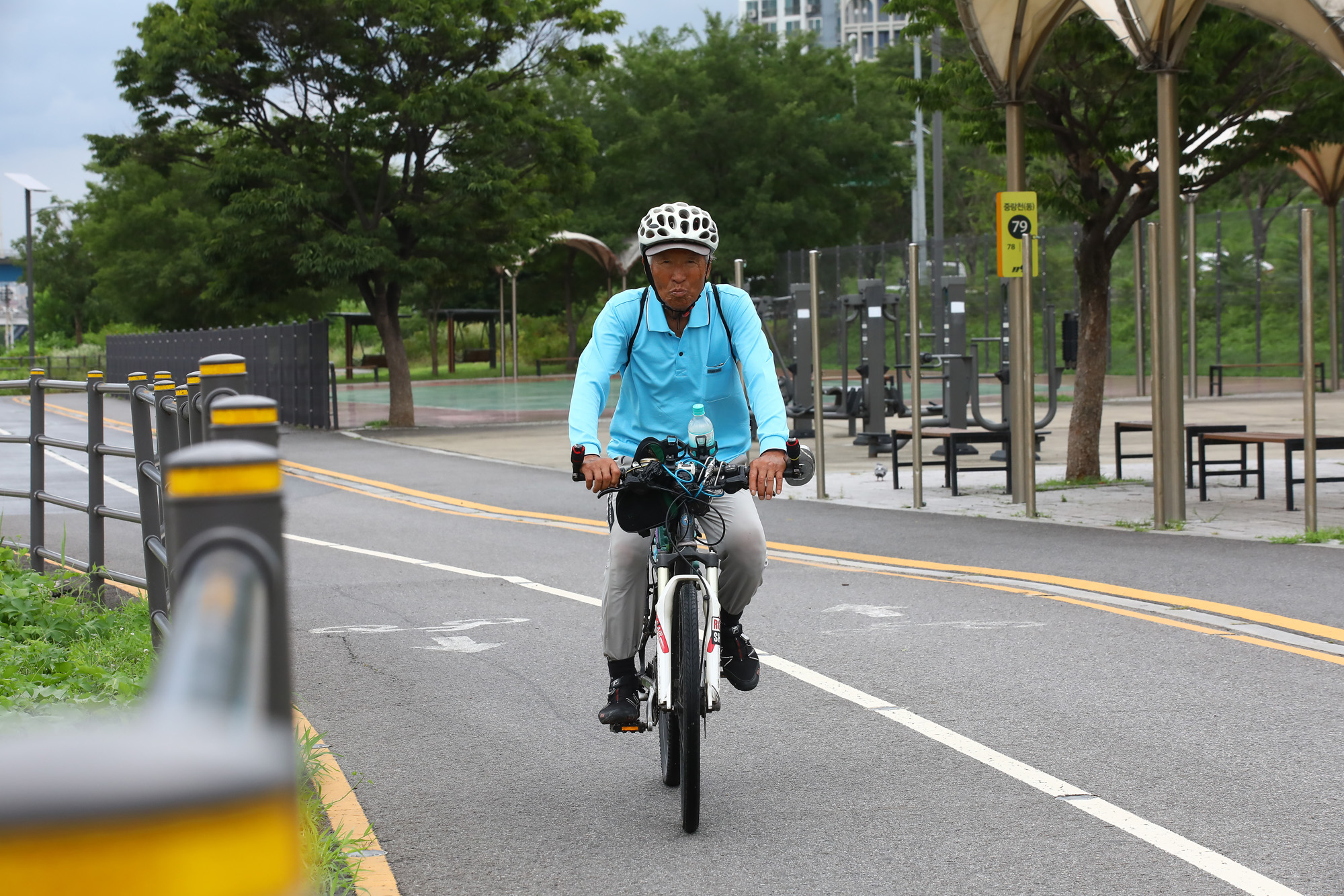 중랑천 집중호우