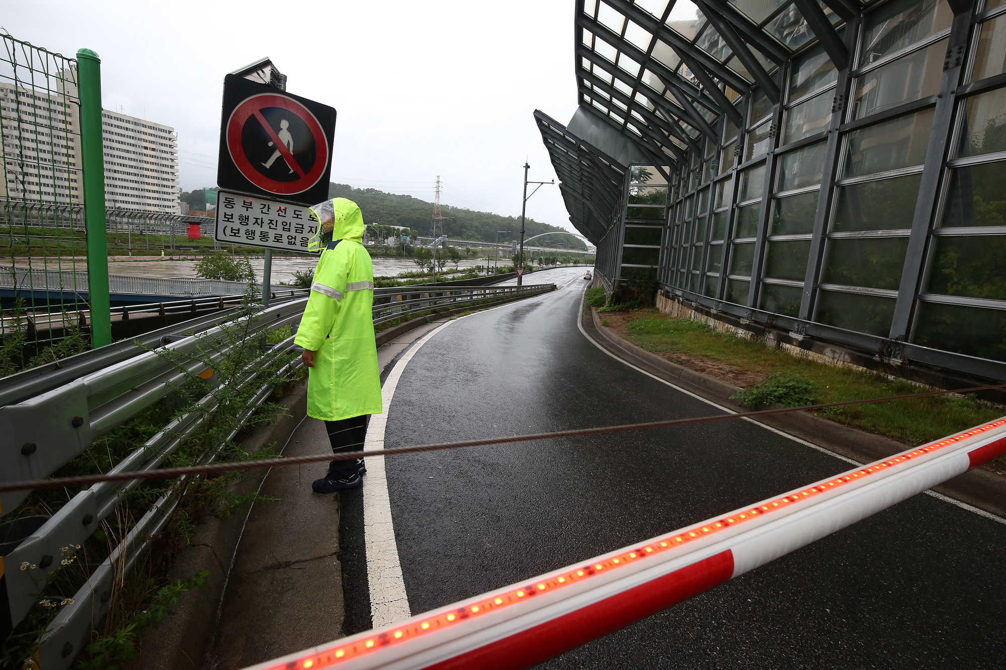 중랑천 동부간선도로