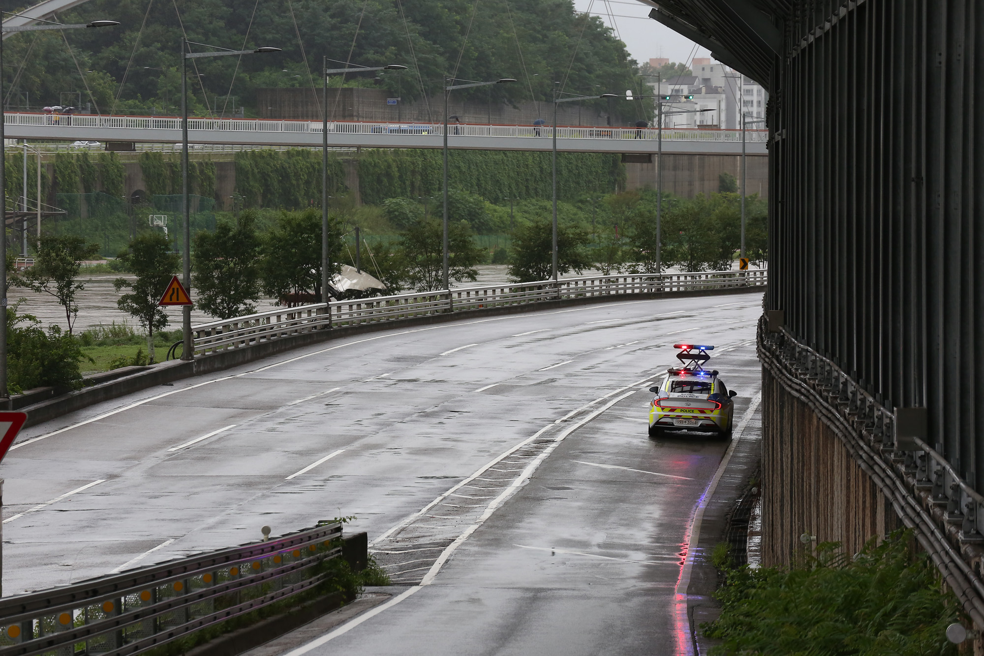 중랑천 동부간선도로