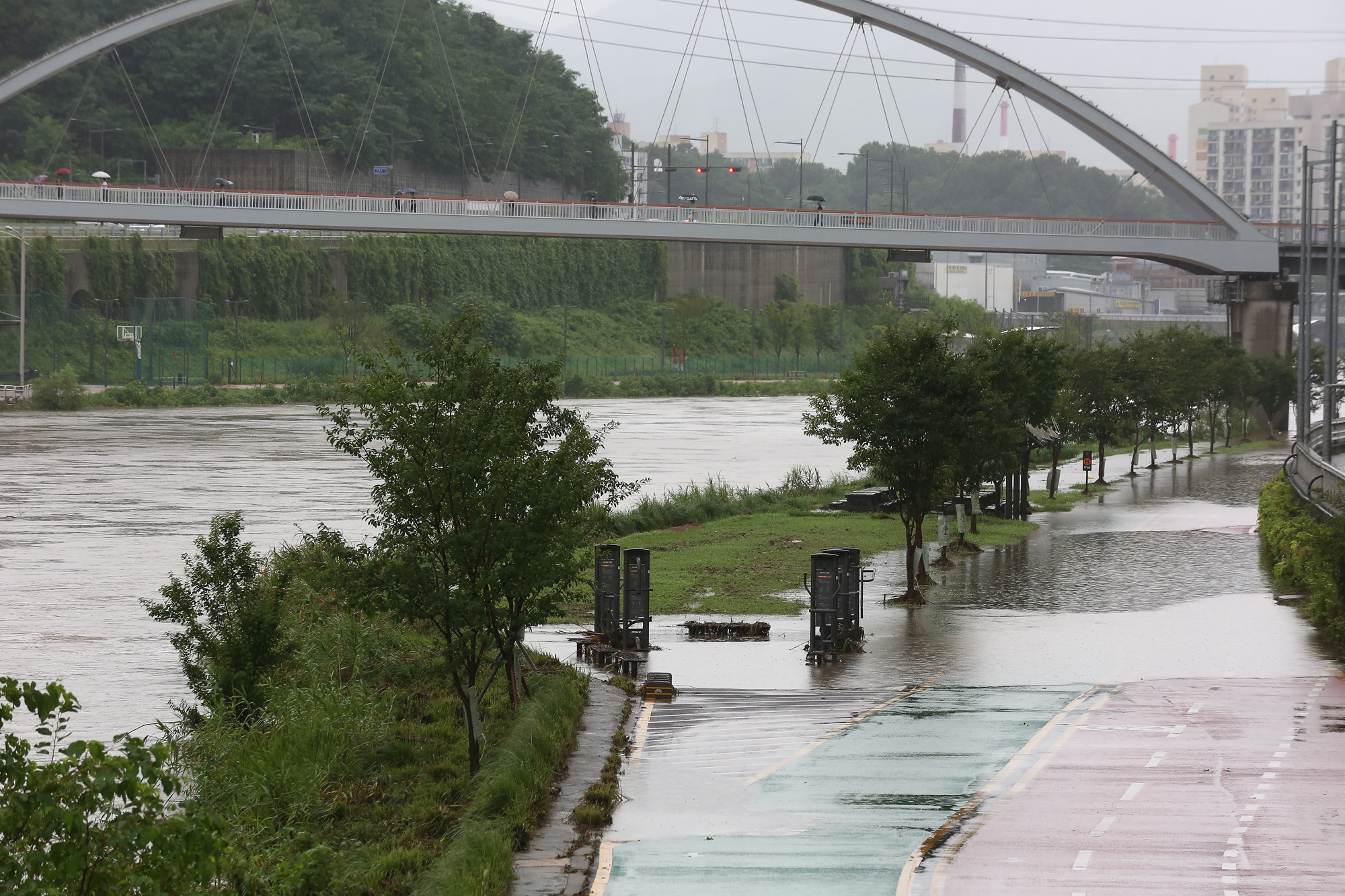 중랑천 동부간선도로