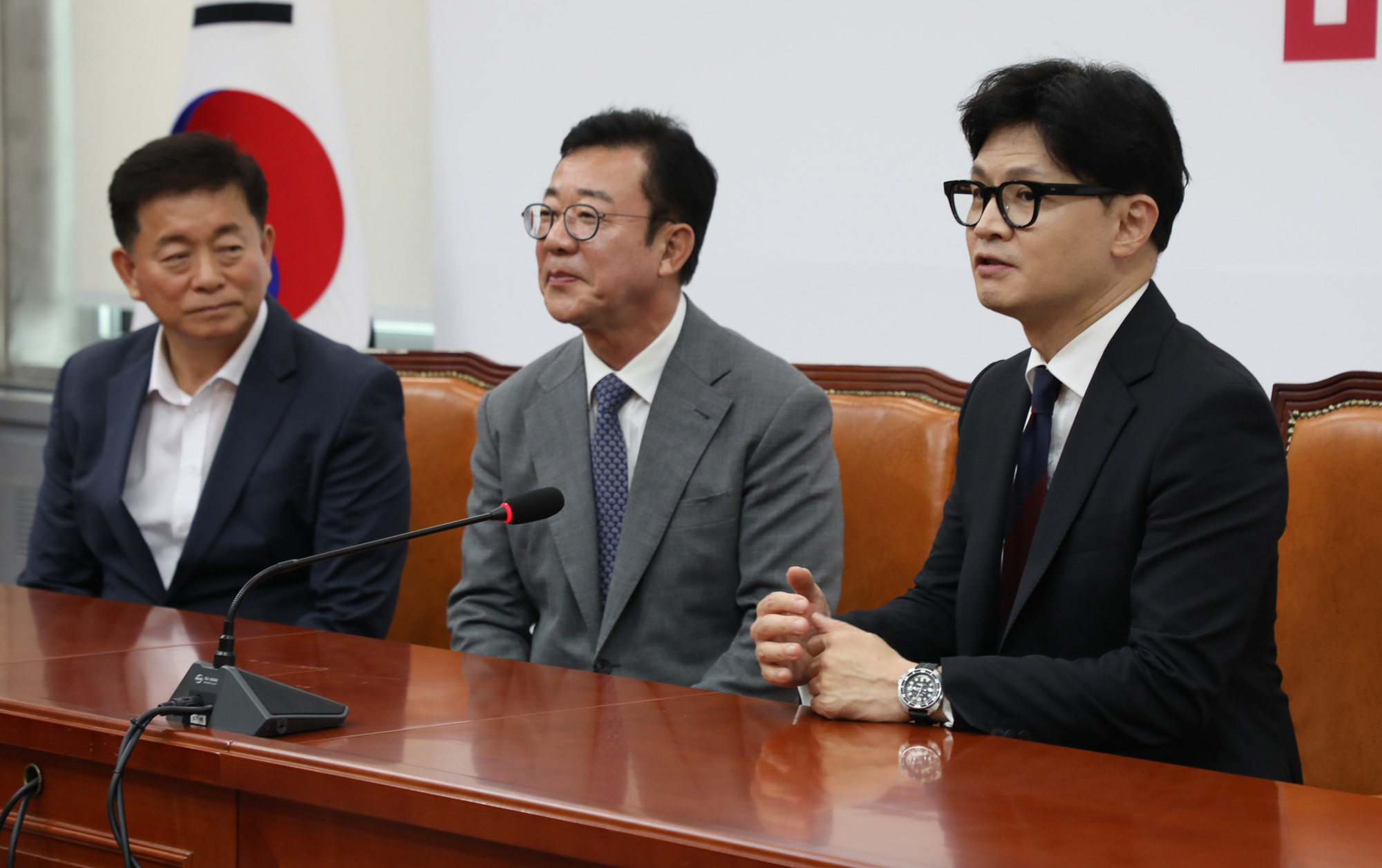 정치;국회;한동훈;대통령축하난